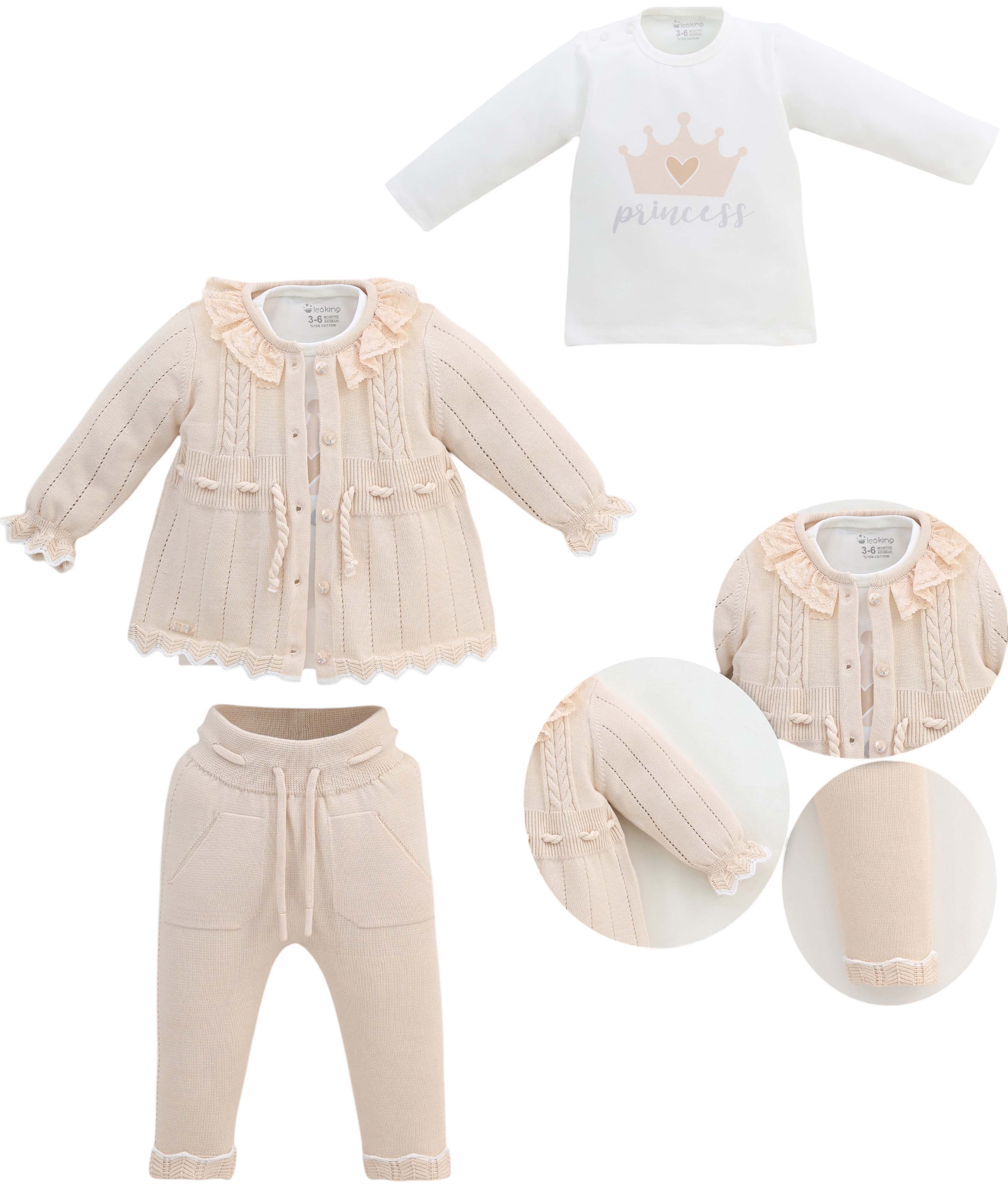 Set sweater+sweater+pants