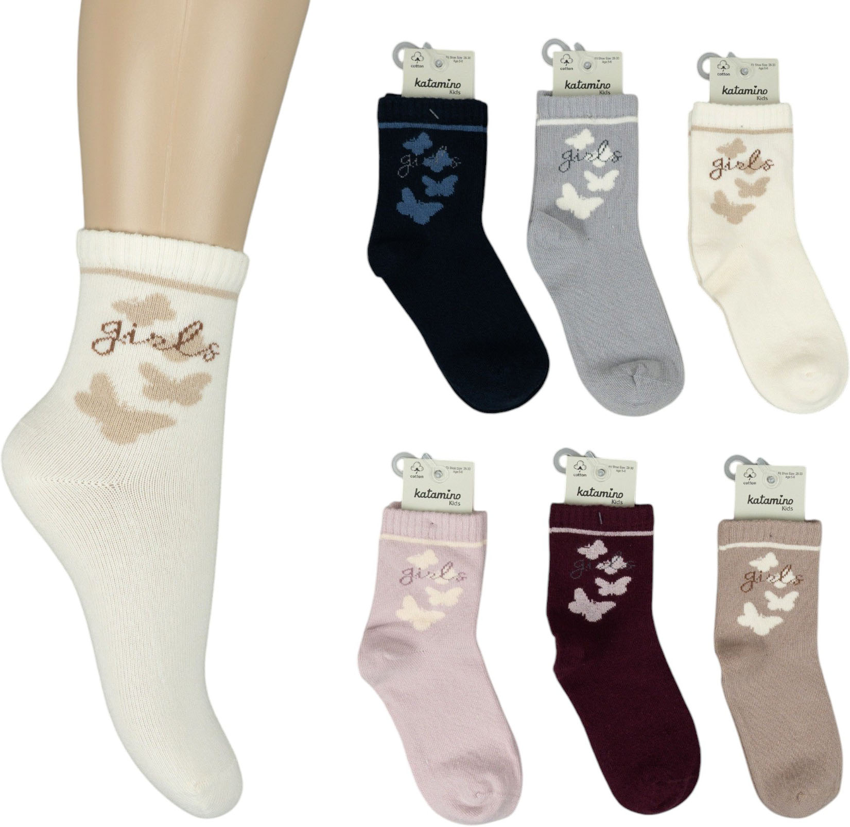 Socks cotton Girls
