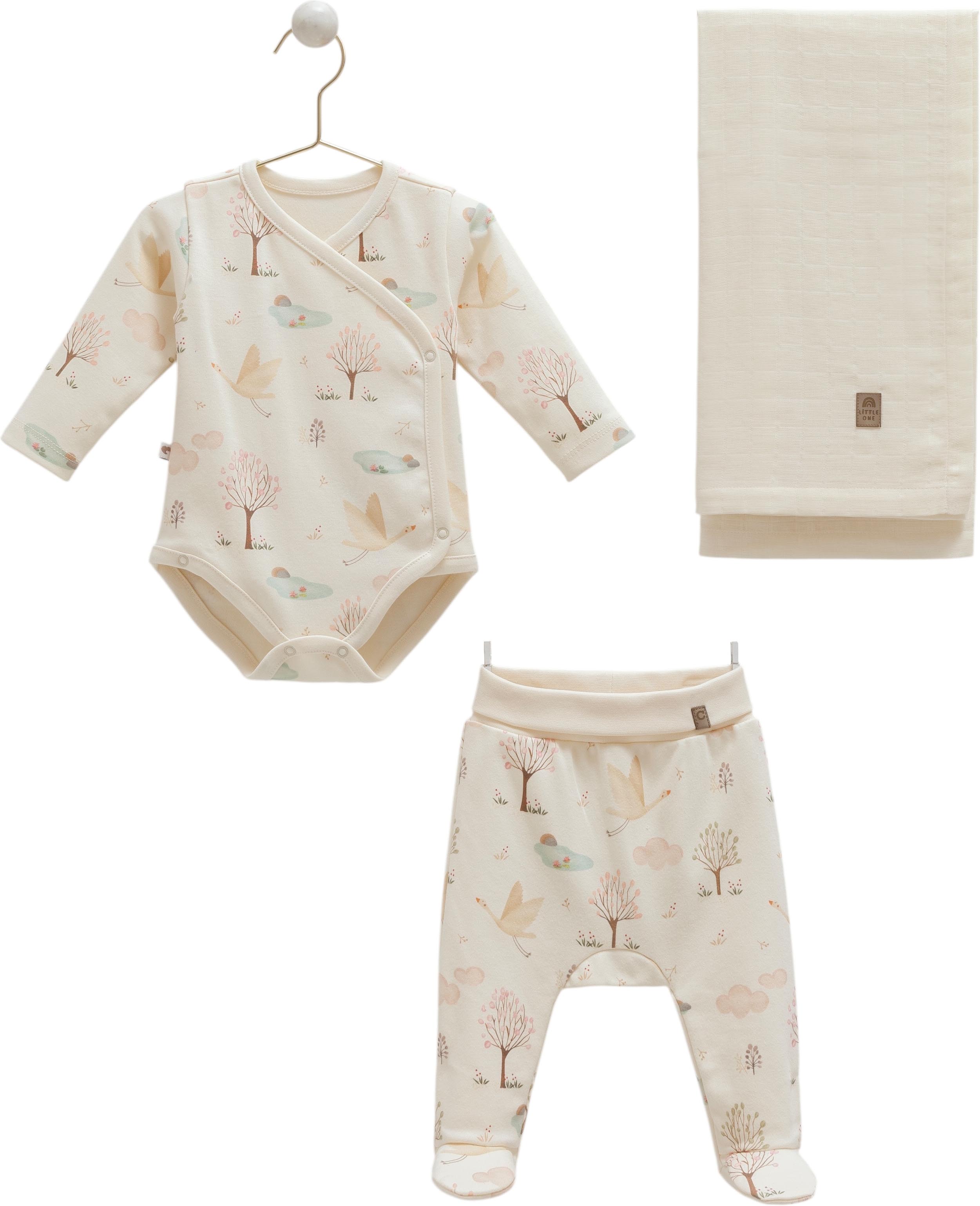 Set sweater+vest+blanket, series BASIC