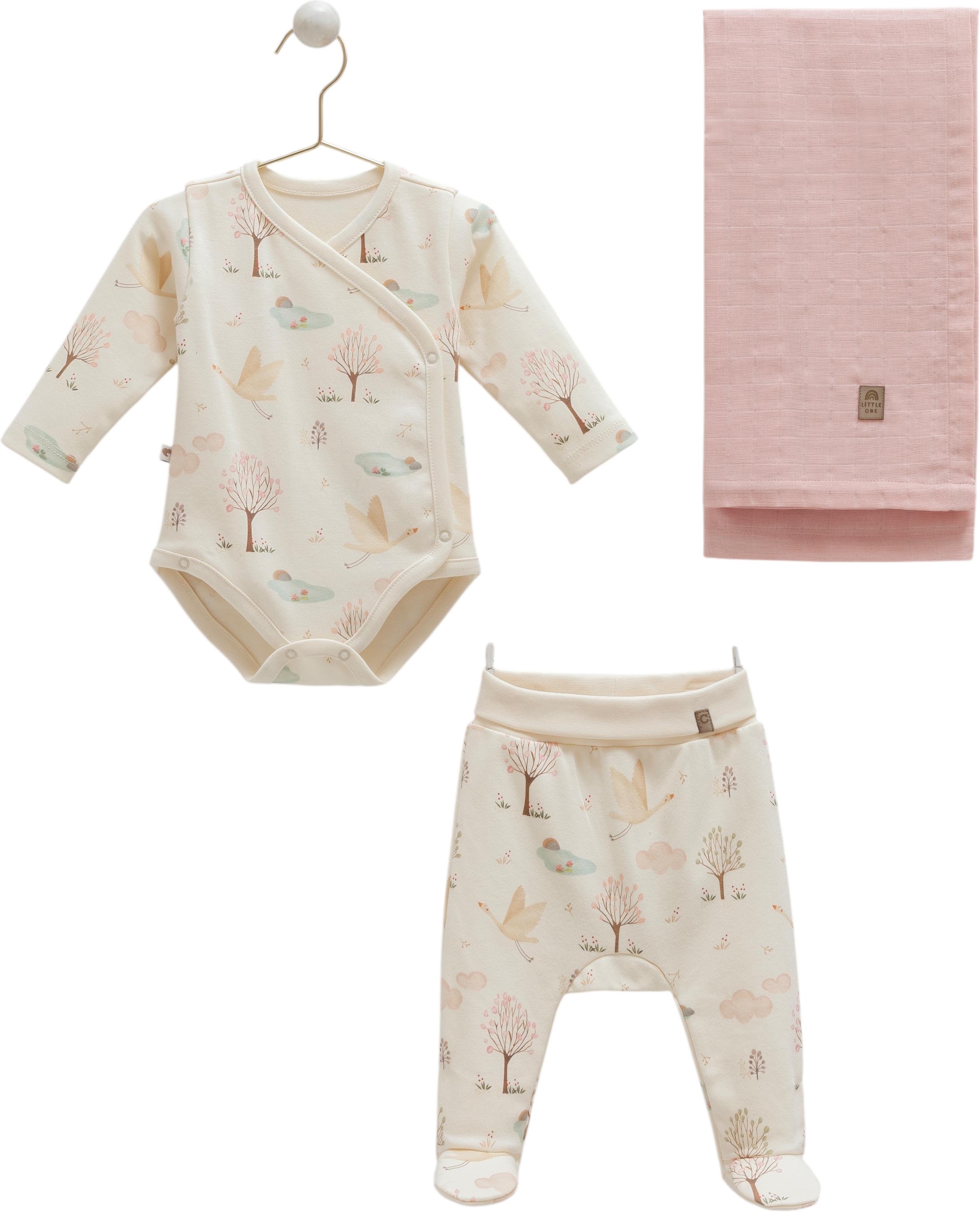 Set sweater+vest+blanket, series BASIC