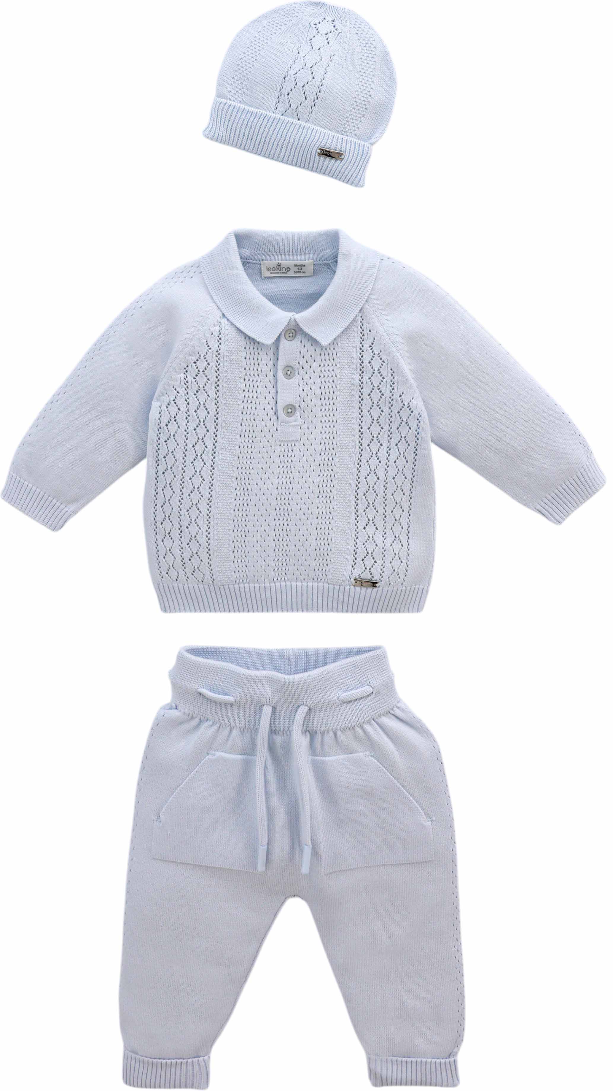 Set sweater+pants+hat