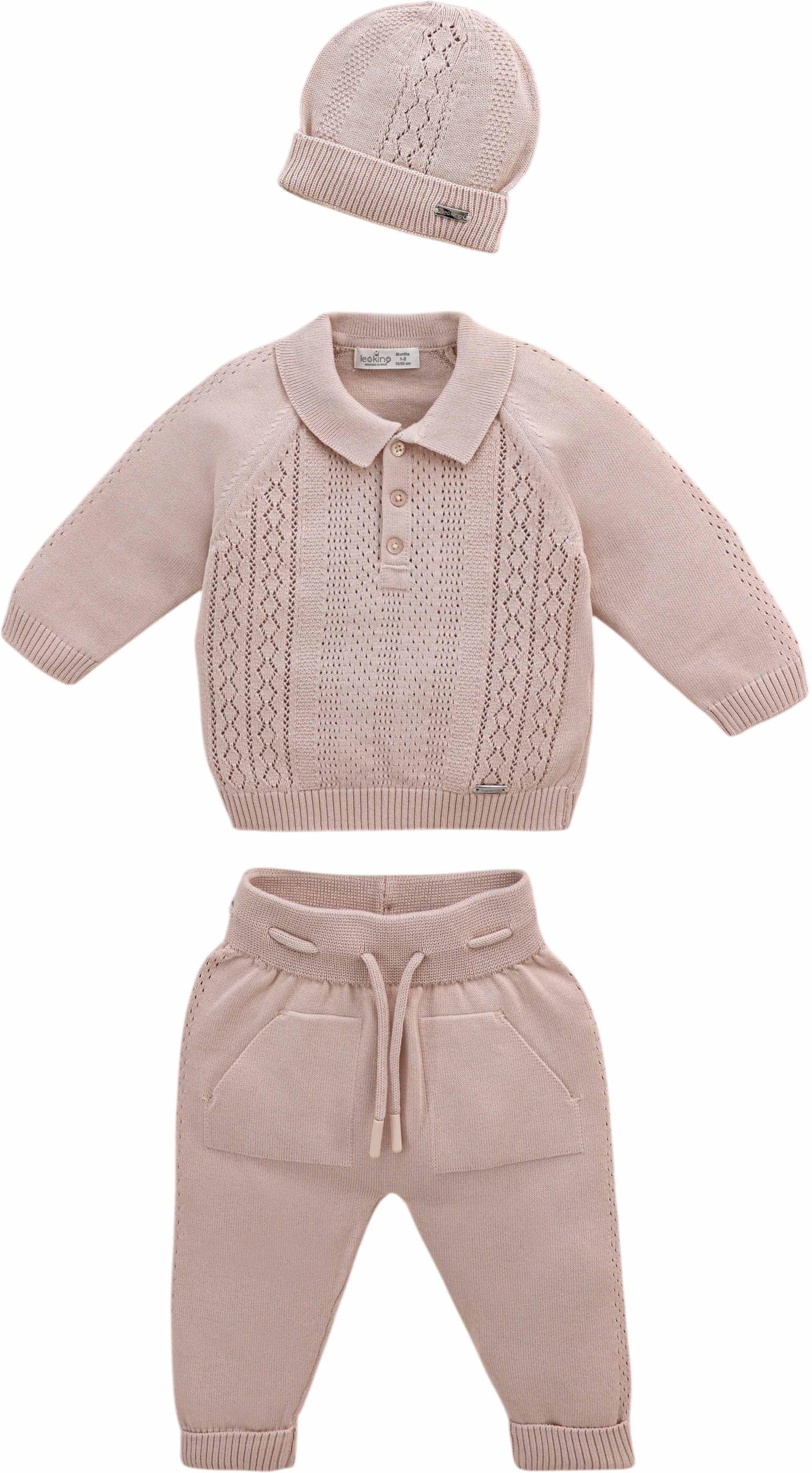 Set sweater+pants+hat