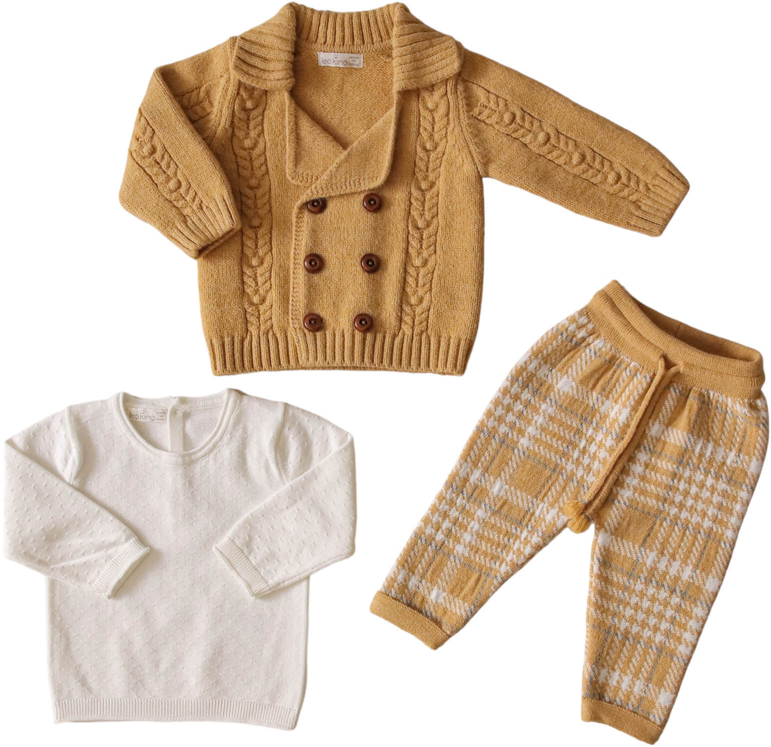 Set sweater+sweater+pants