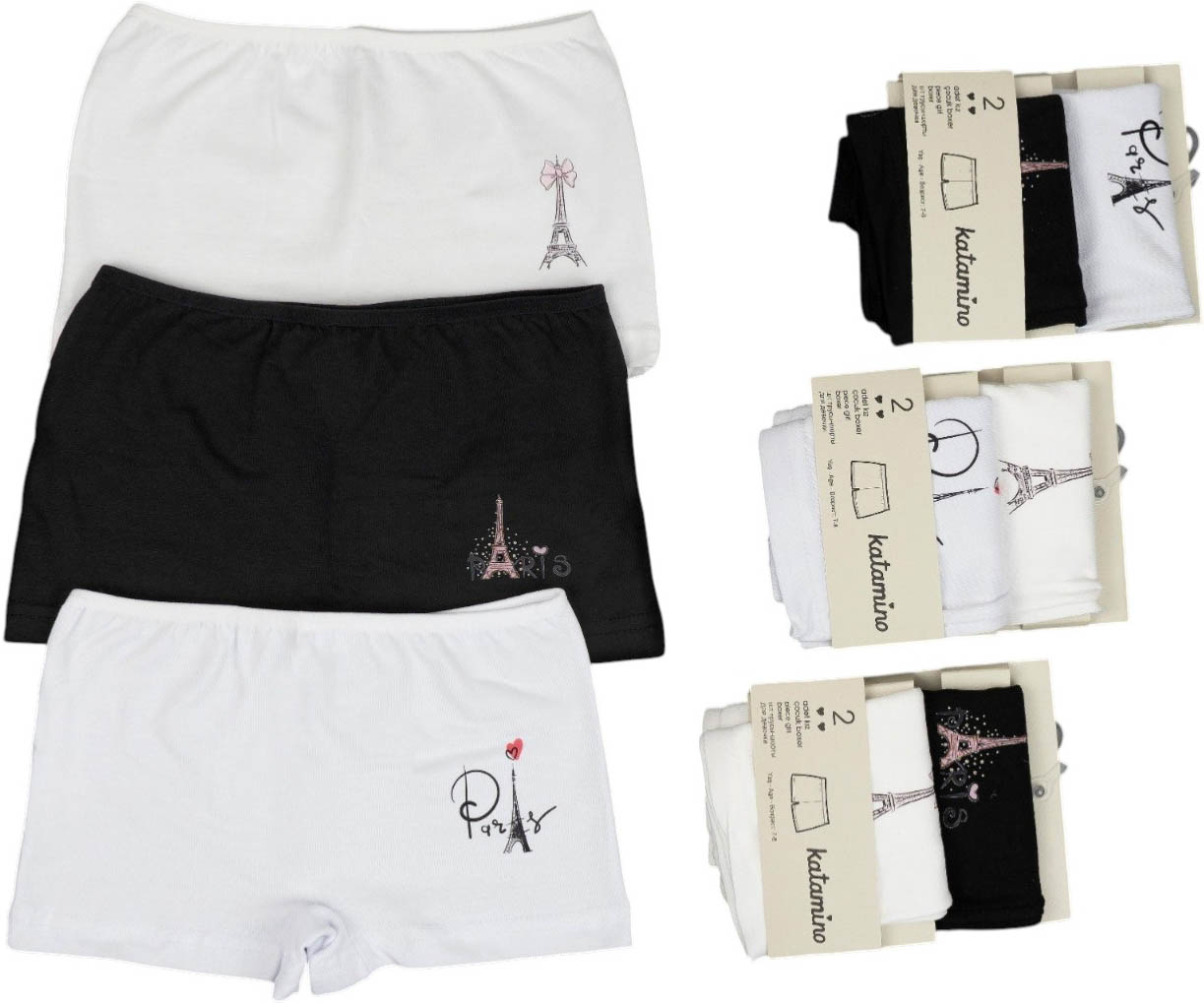 Set panties 2pcs (pack of 6 sets) Eyfila Set panties 2pcs (pack of 6 sets) Eyfila