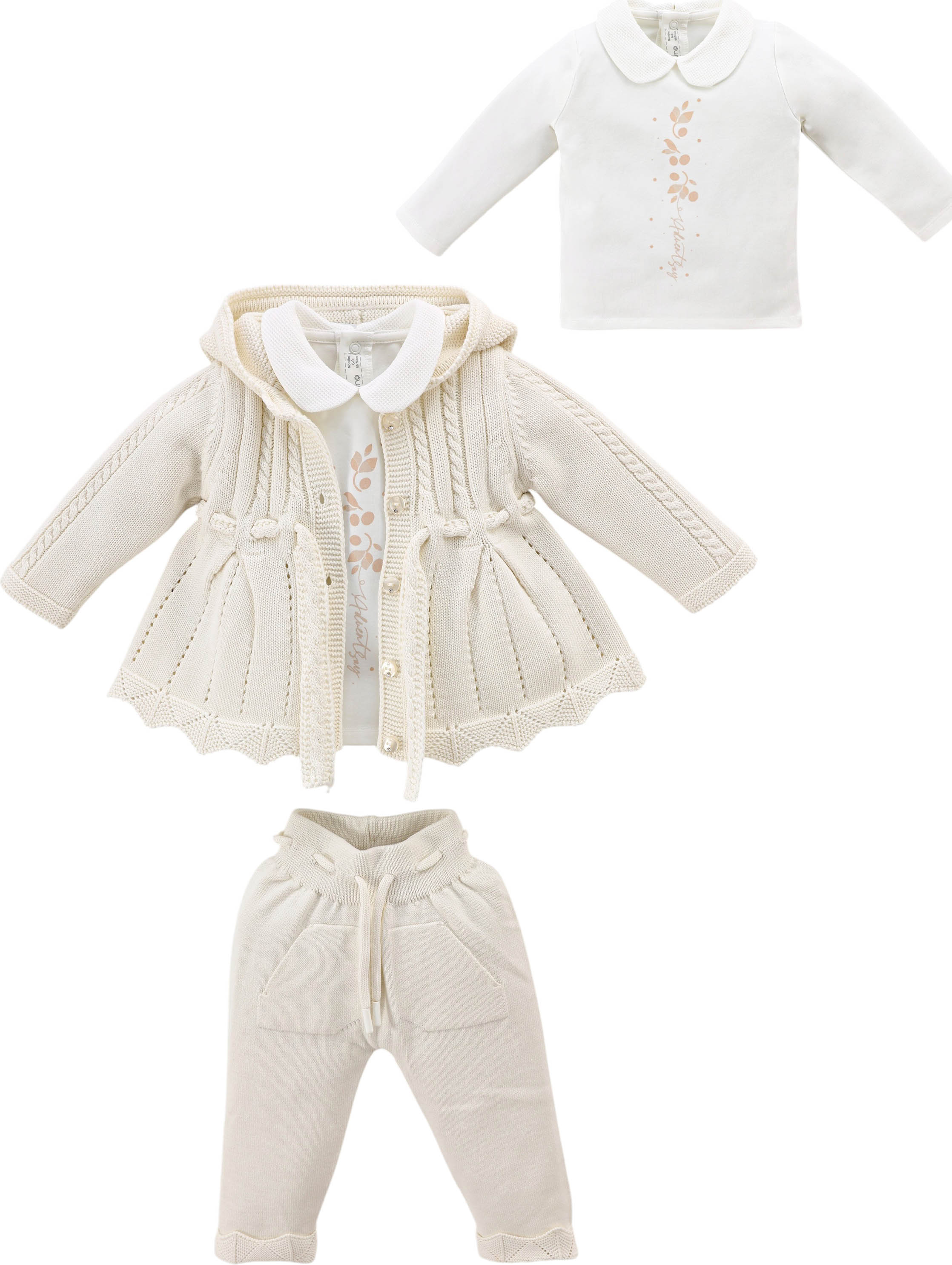 Set sweater+sweater+pants