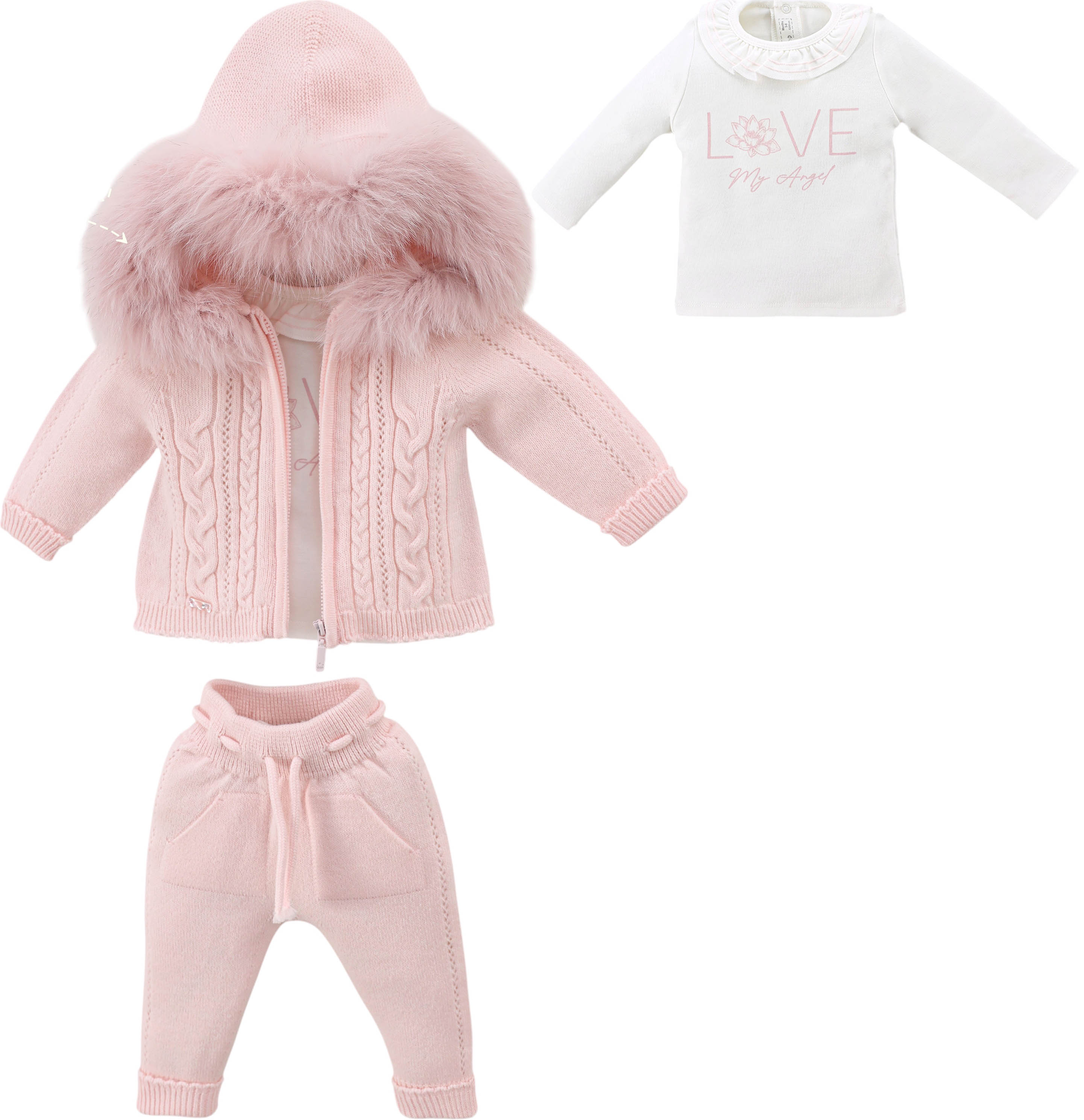 Set sweater+sweater+pants Set sweater+sweater+pants