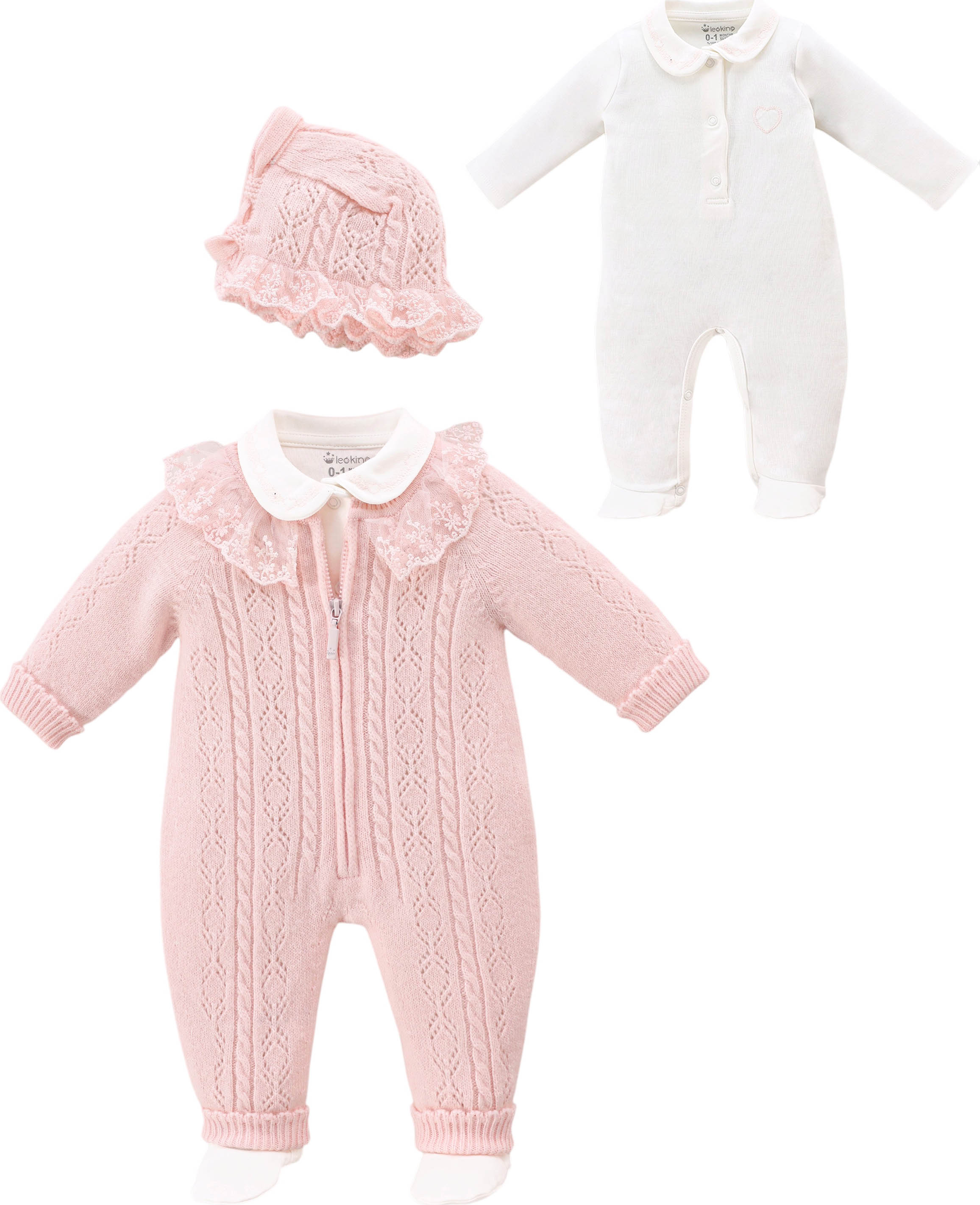 Overalls knitted+overalls knitted+hat Overalls knitted+overalls knitted+hat