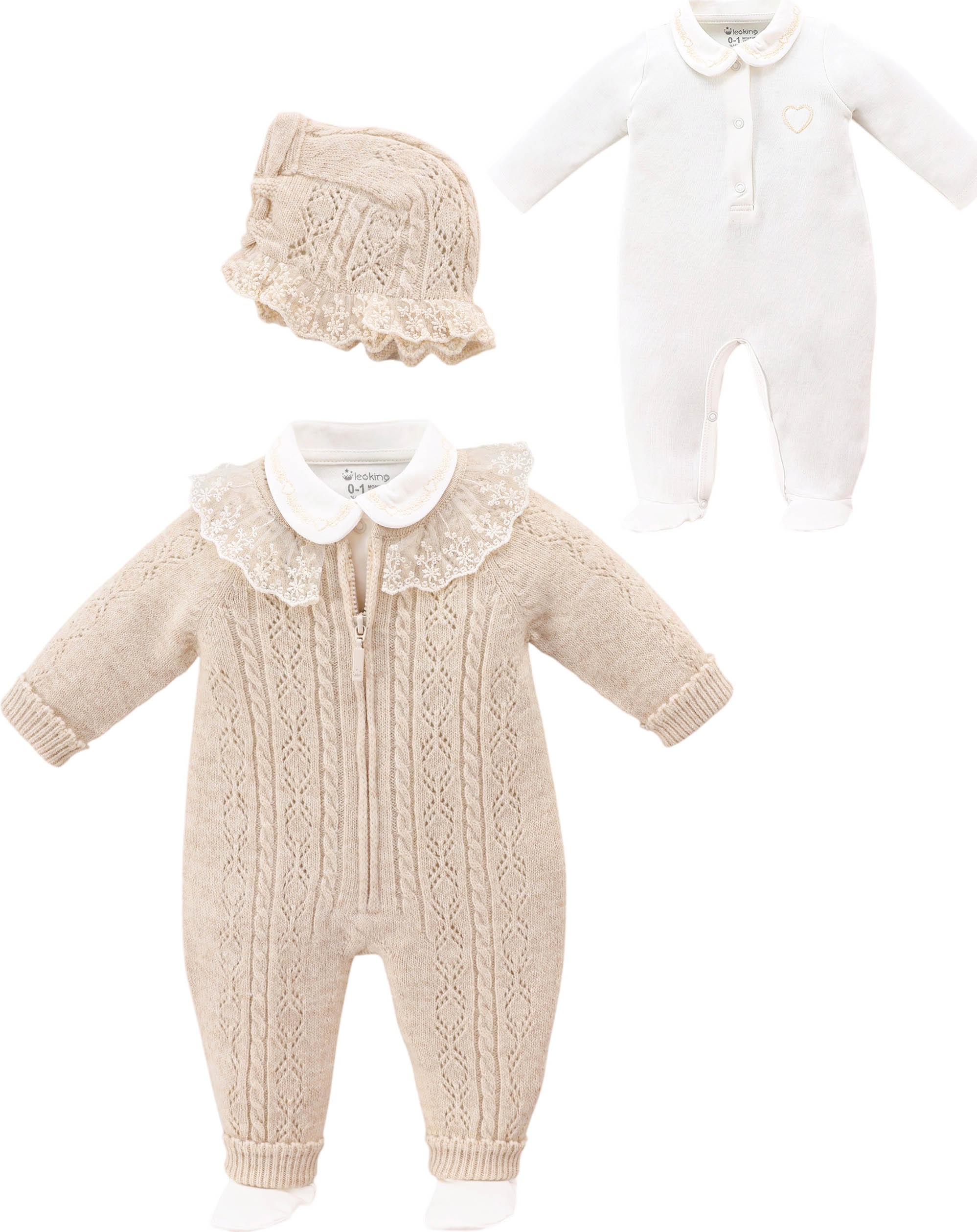 Overalls knitted+overalls knitted+hat Overalls knitted+overalls knitted+hat