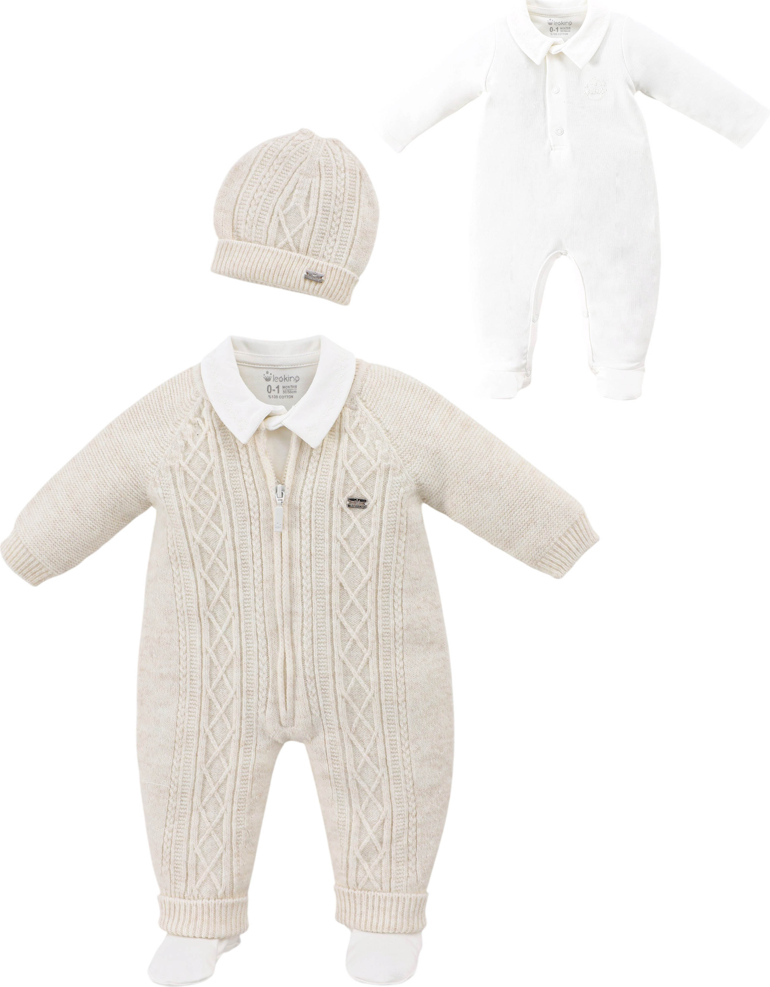 Overalls knitted+overalls knitted+hat Overalls knitted+overalls knitted+hat