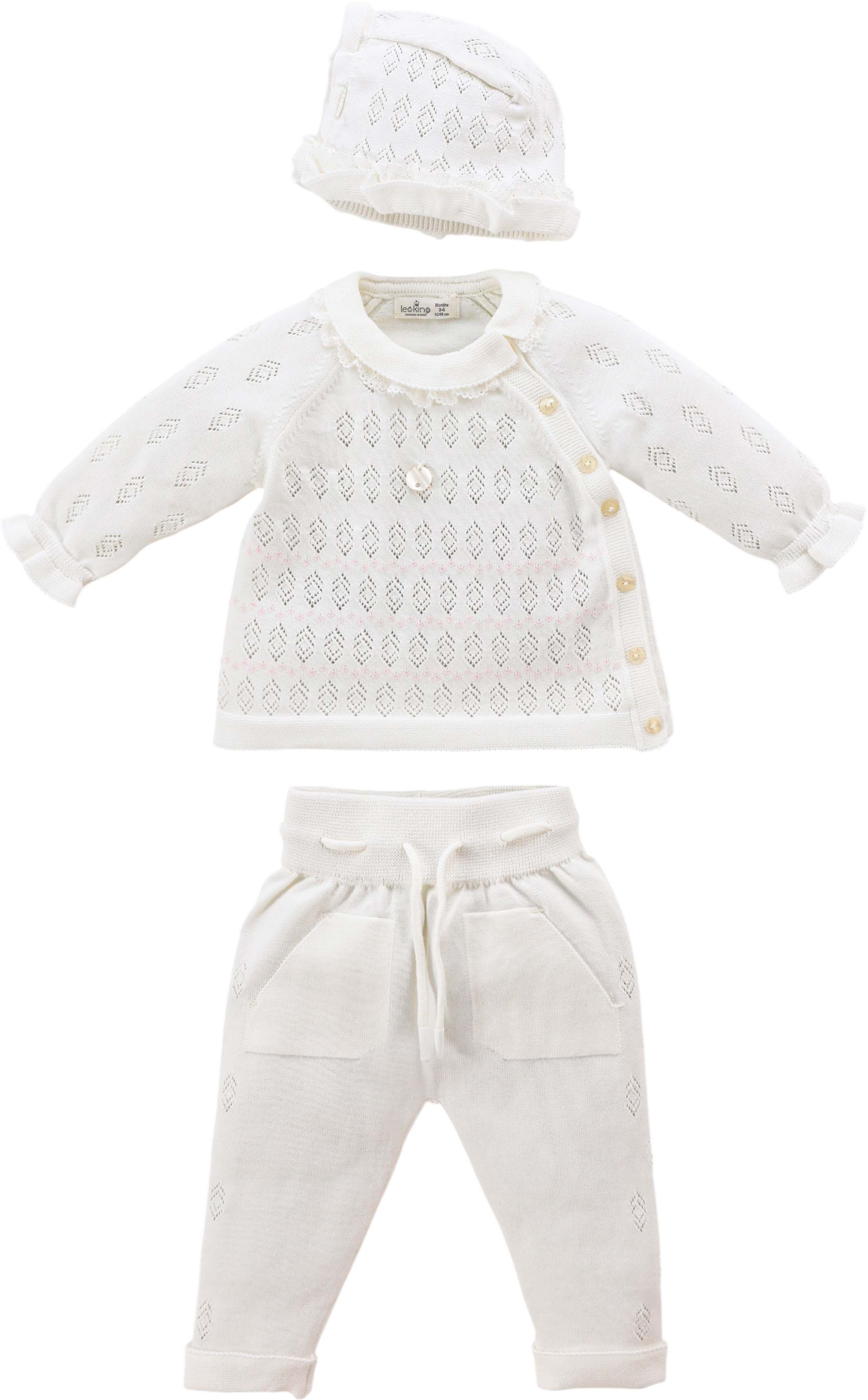 Set sweater+pants+hat