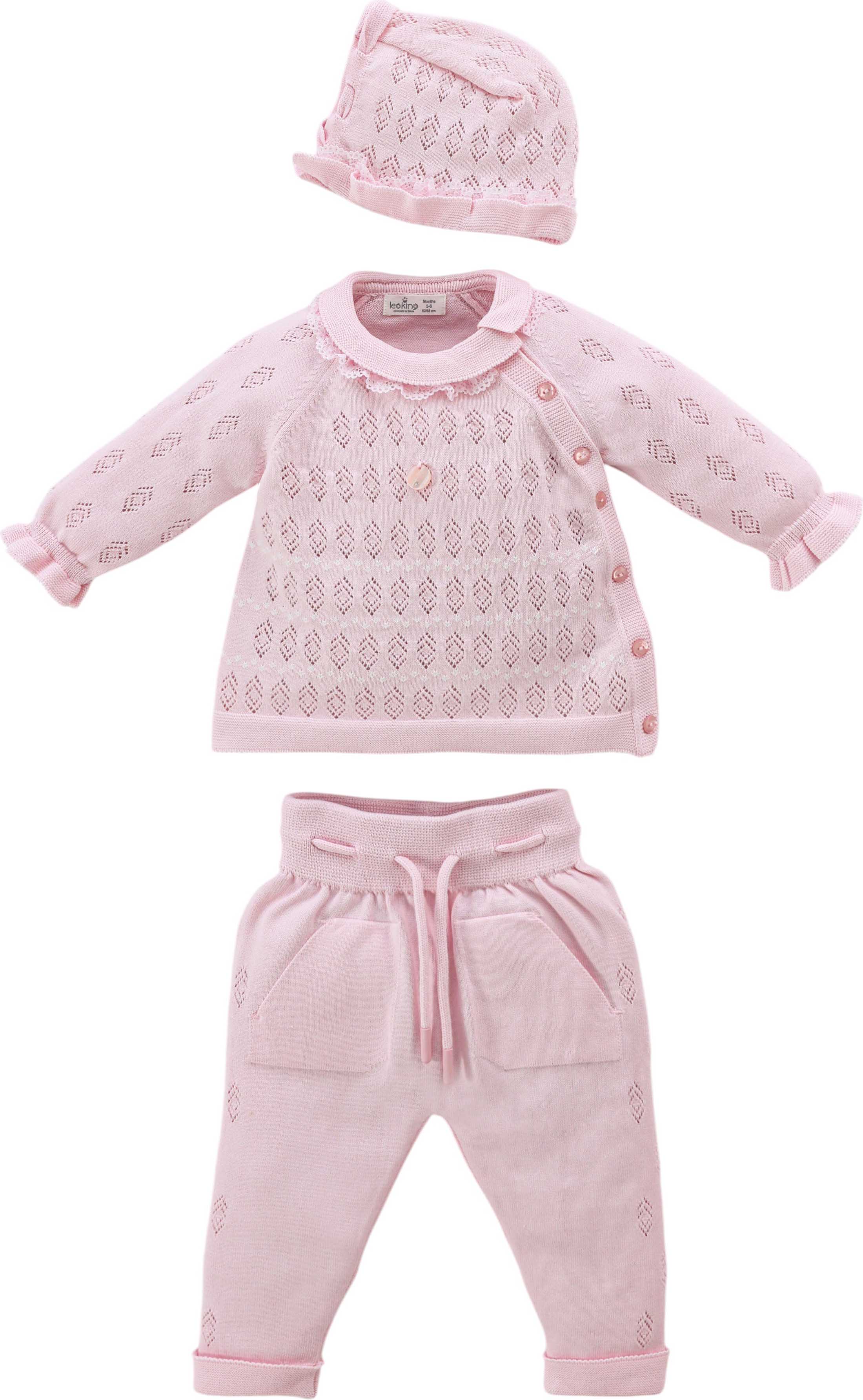 Set sweater+pants+hat