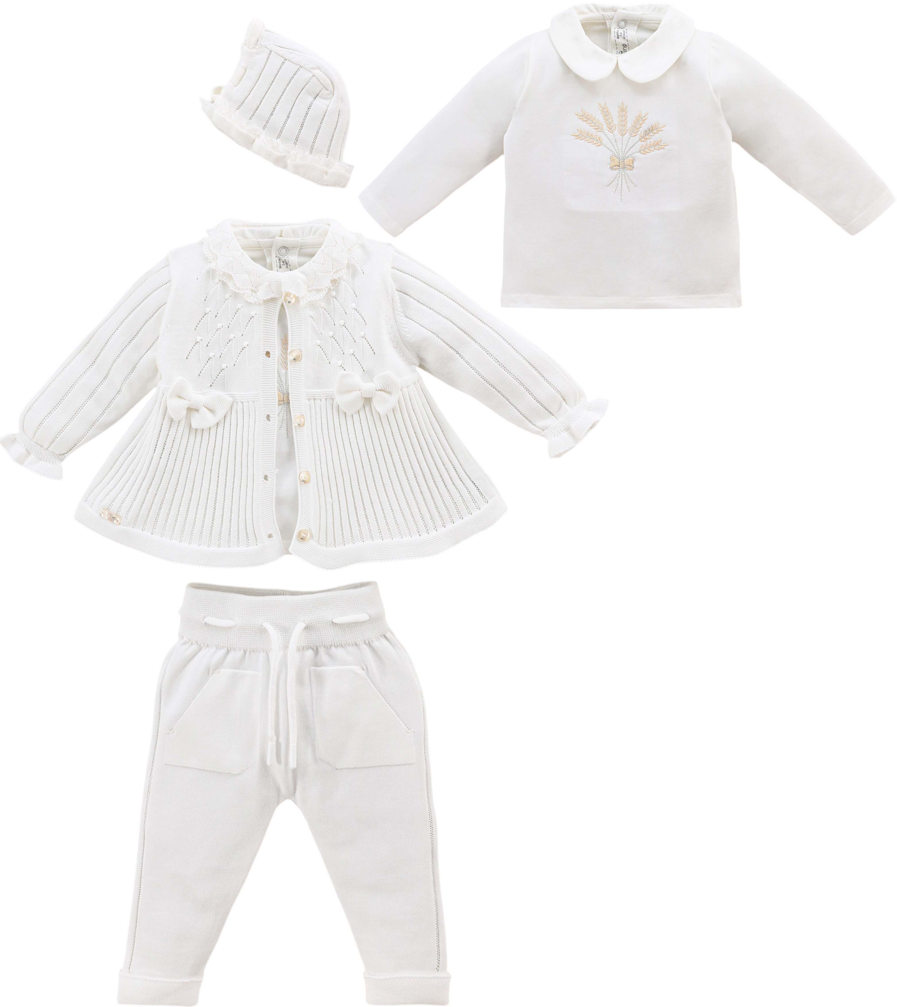 Set: Sweatshirt + Sweatshirt + Pants + Hat