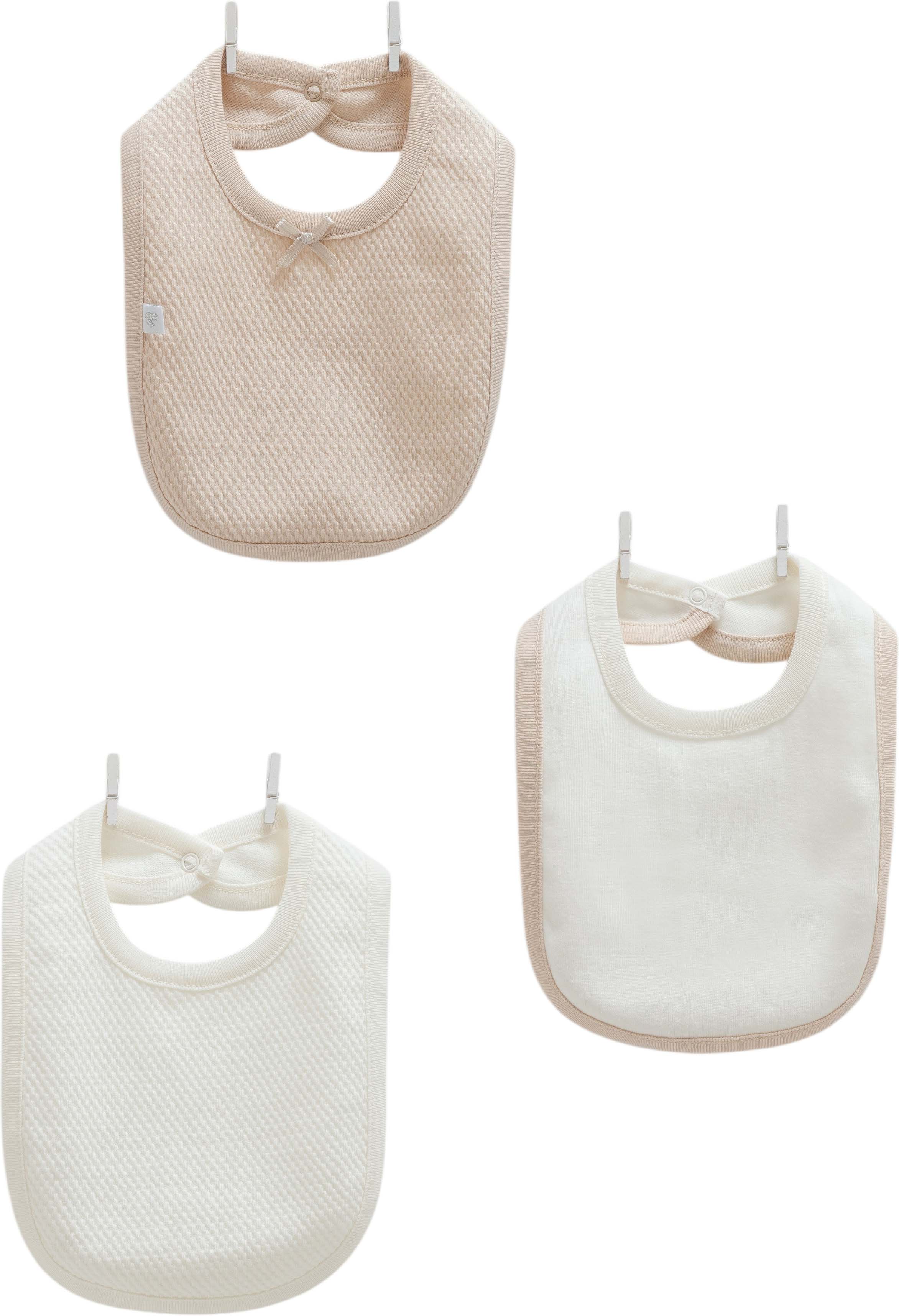 Bibs set 3pcs (pack of 4 sets), series LOVE FEEL
