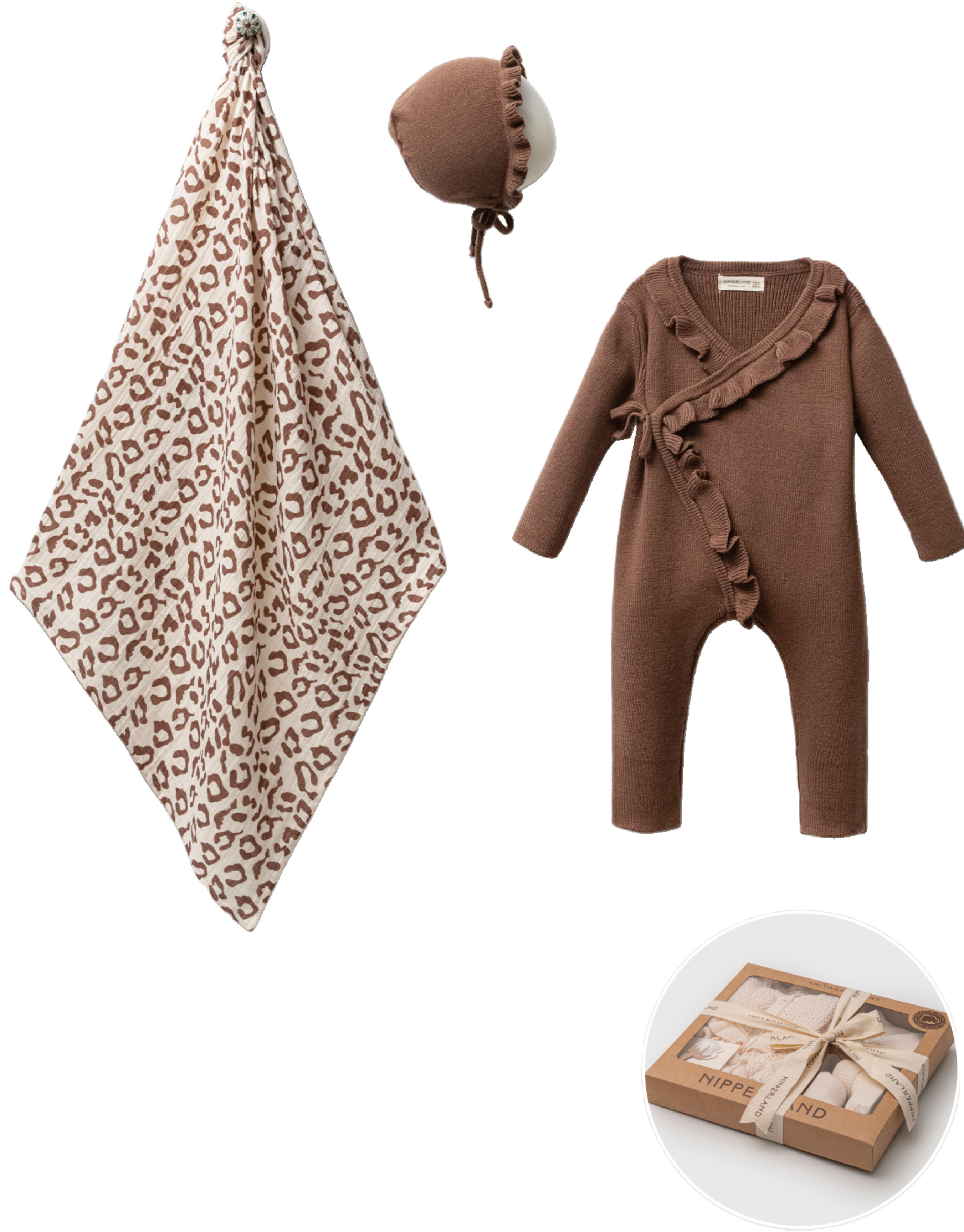 Set overalls+hat+Blanket