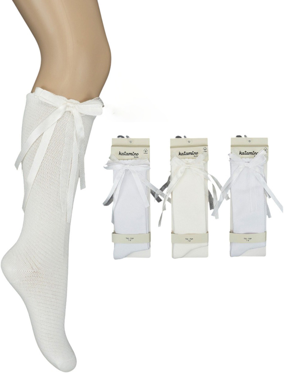 Knee high socks cotton Gerda