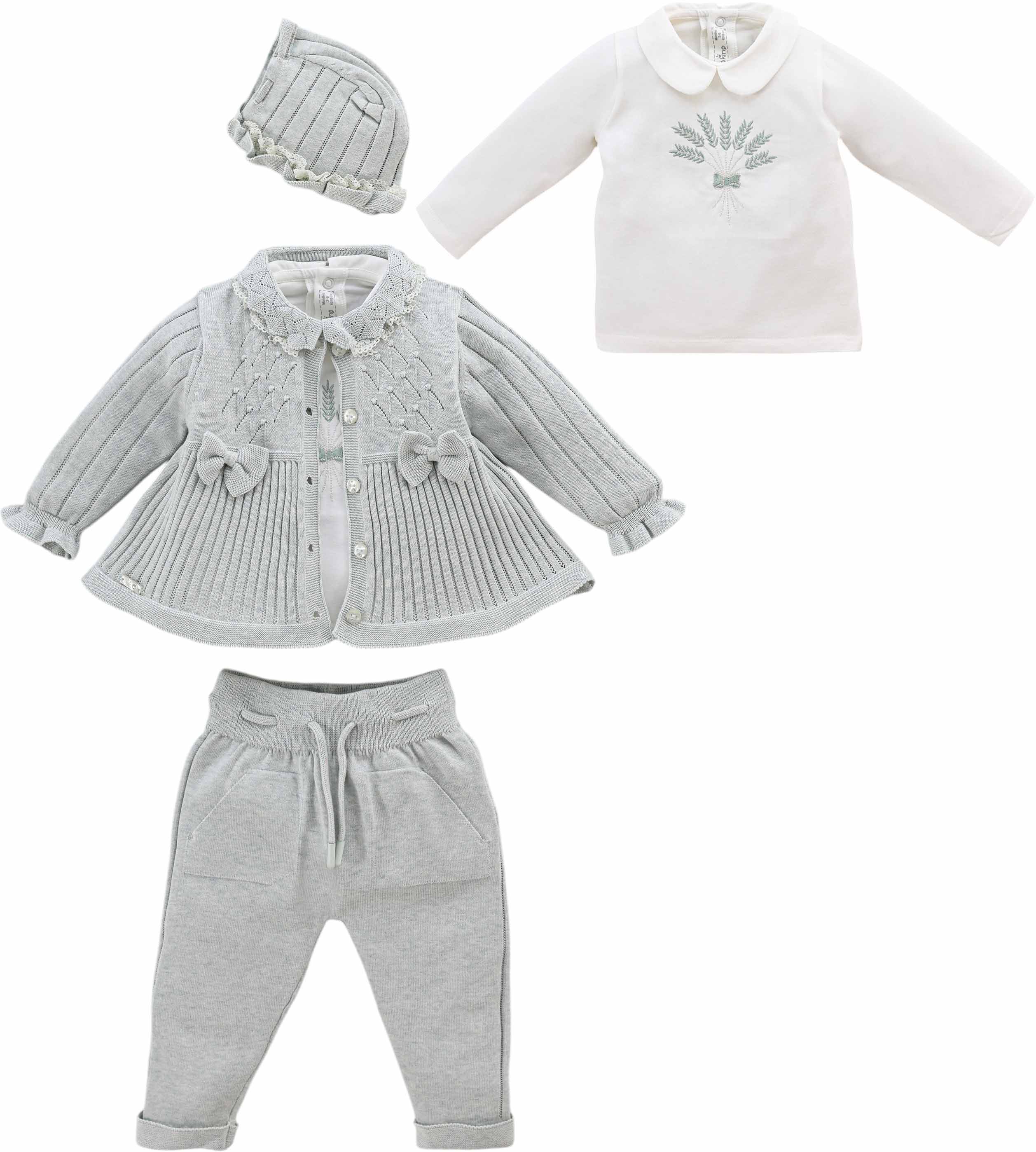 Set sweater+sweater+pants+hat