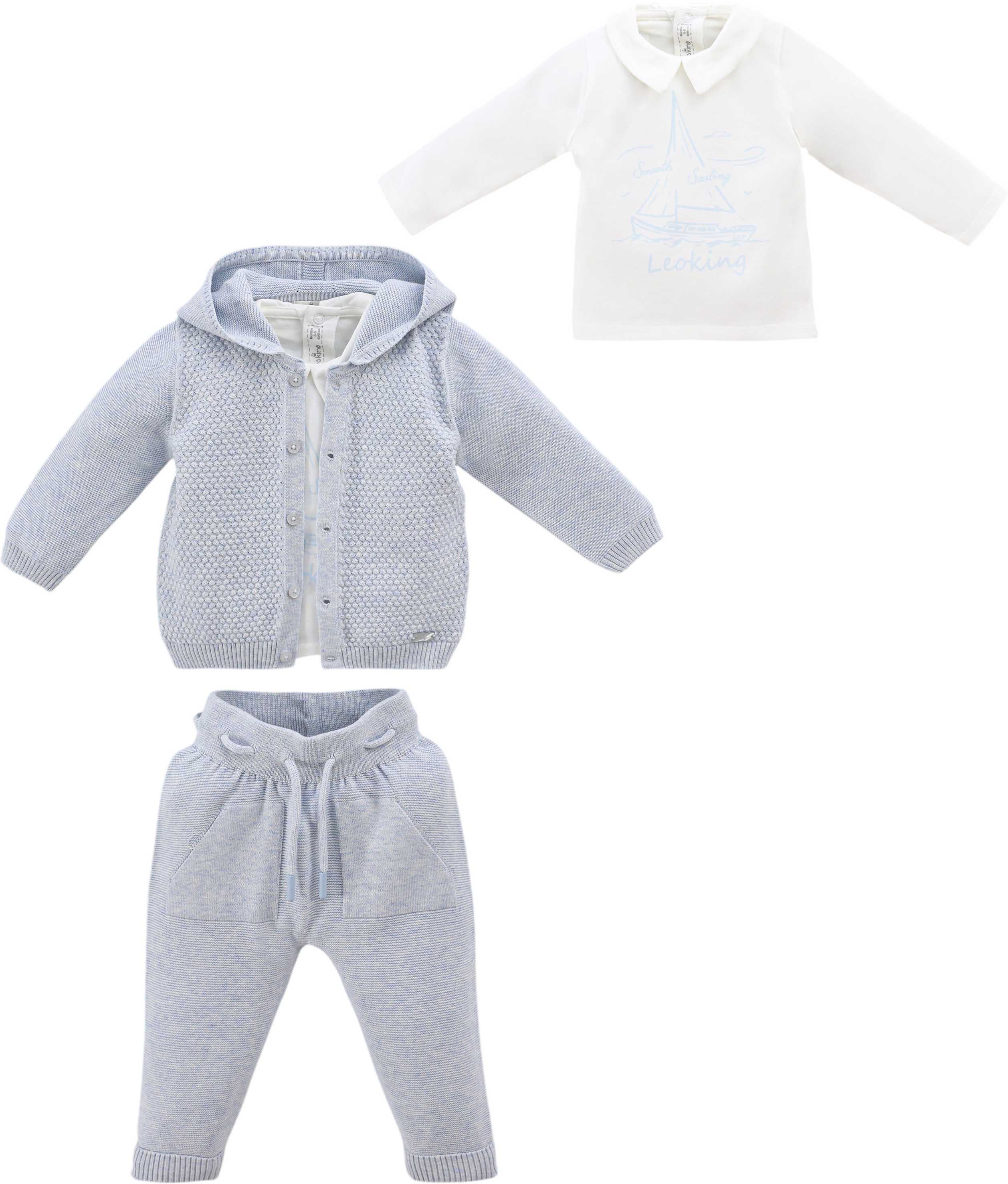 Set sweater+pants+hat