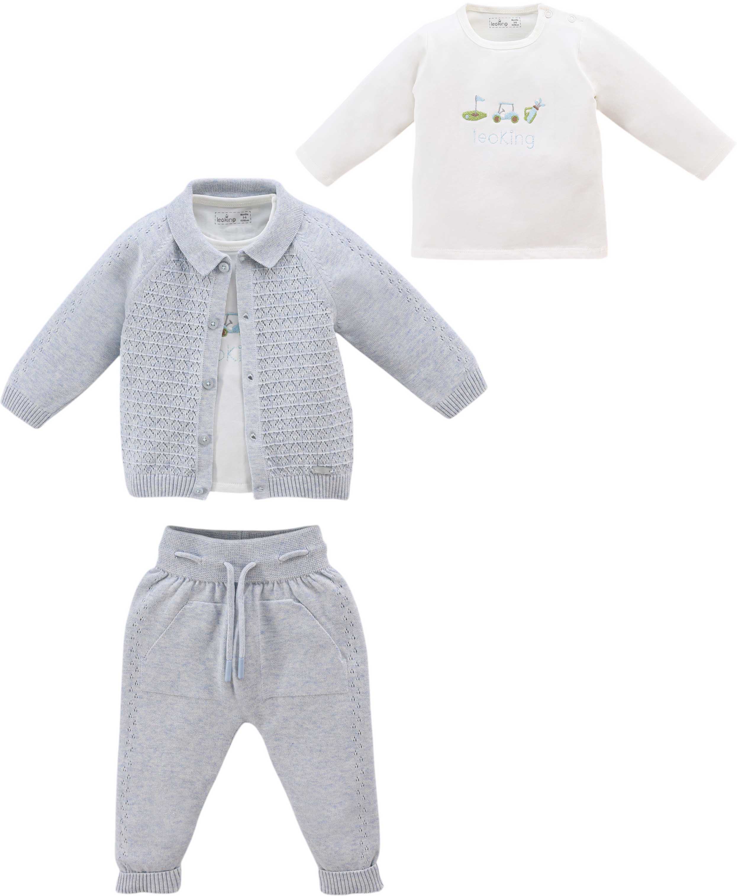 Set sweater+sweater+pants
