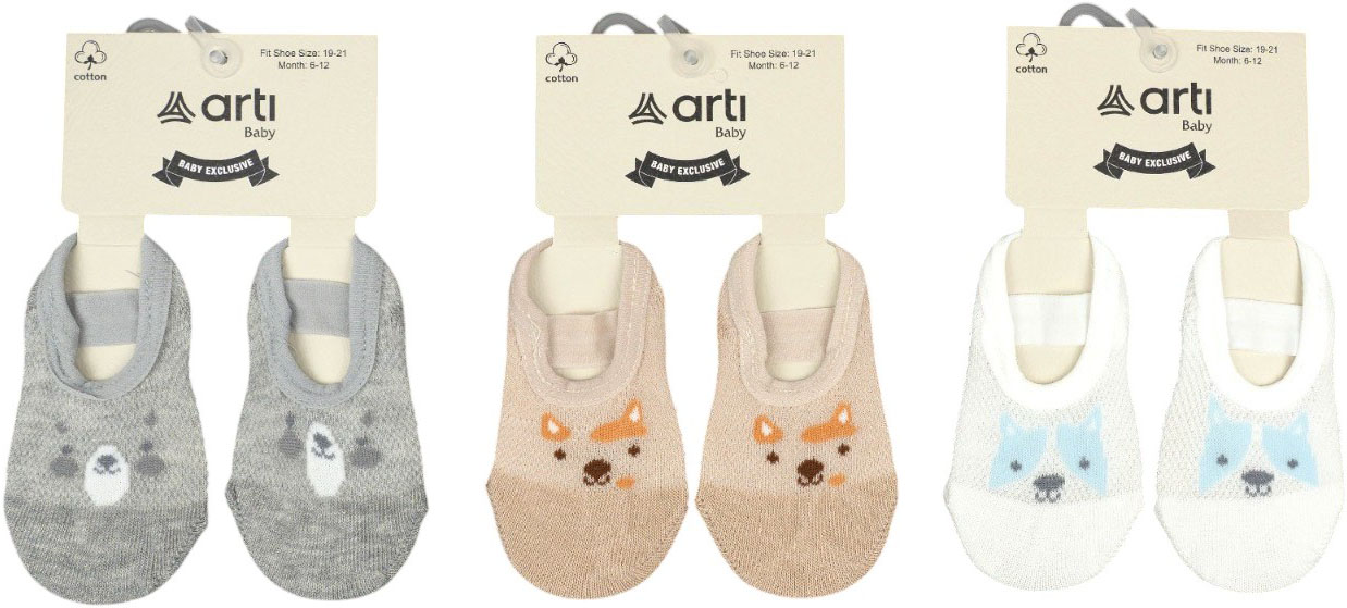 Socks no-show cotton Kurmay