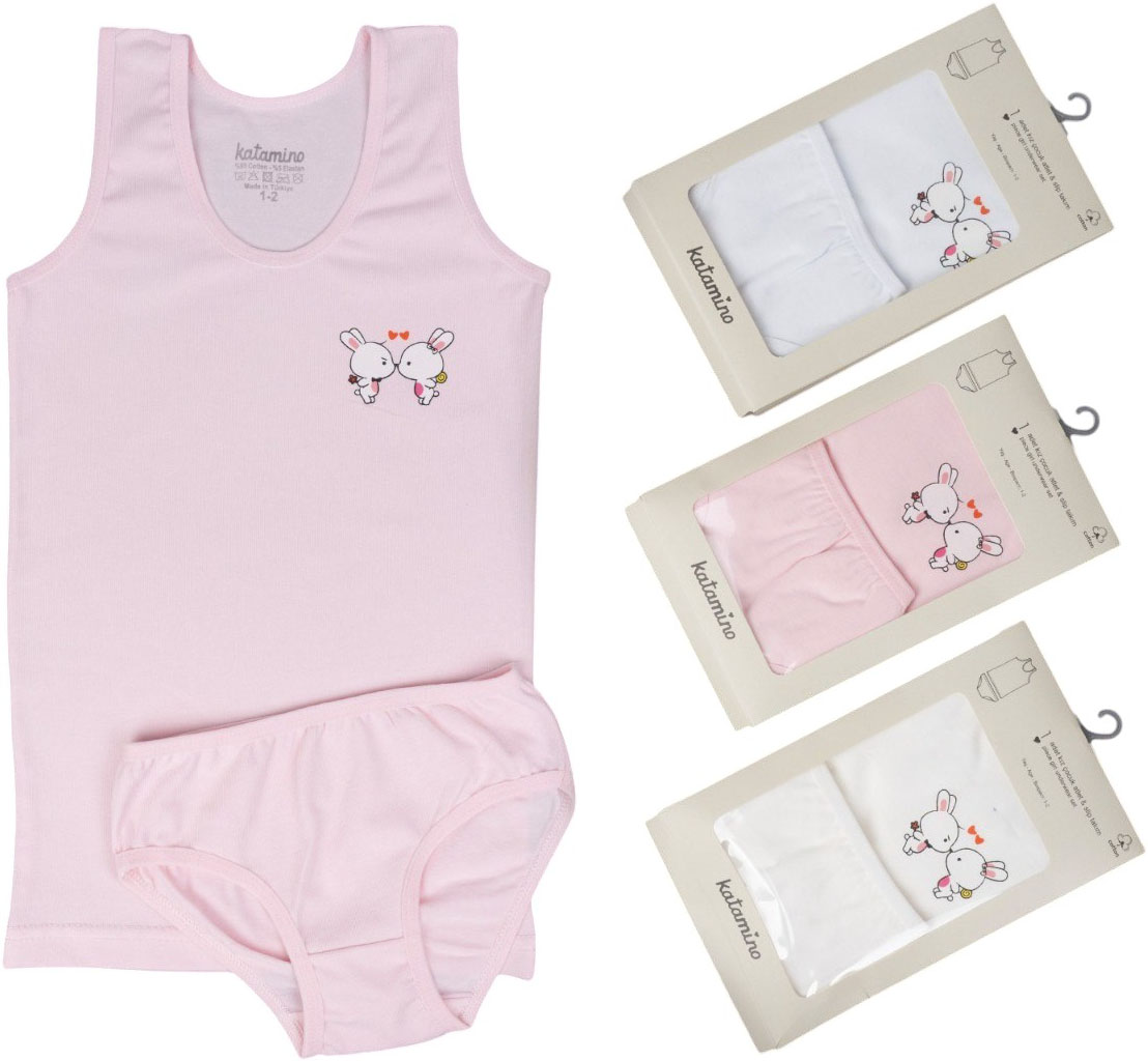 Set tank top+panties Pearly