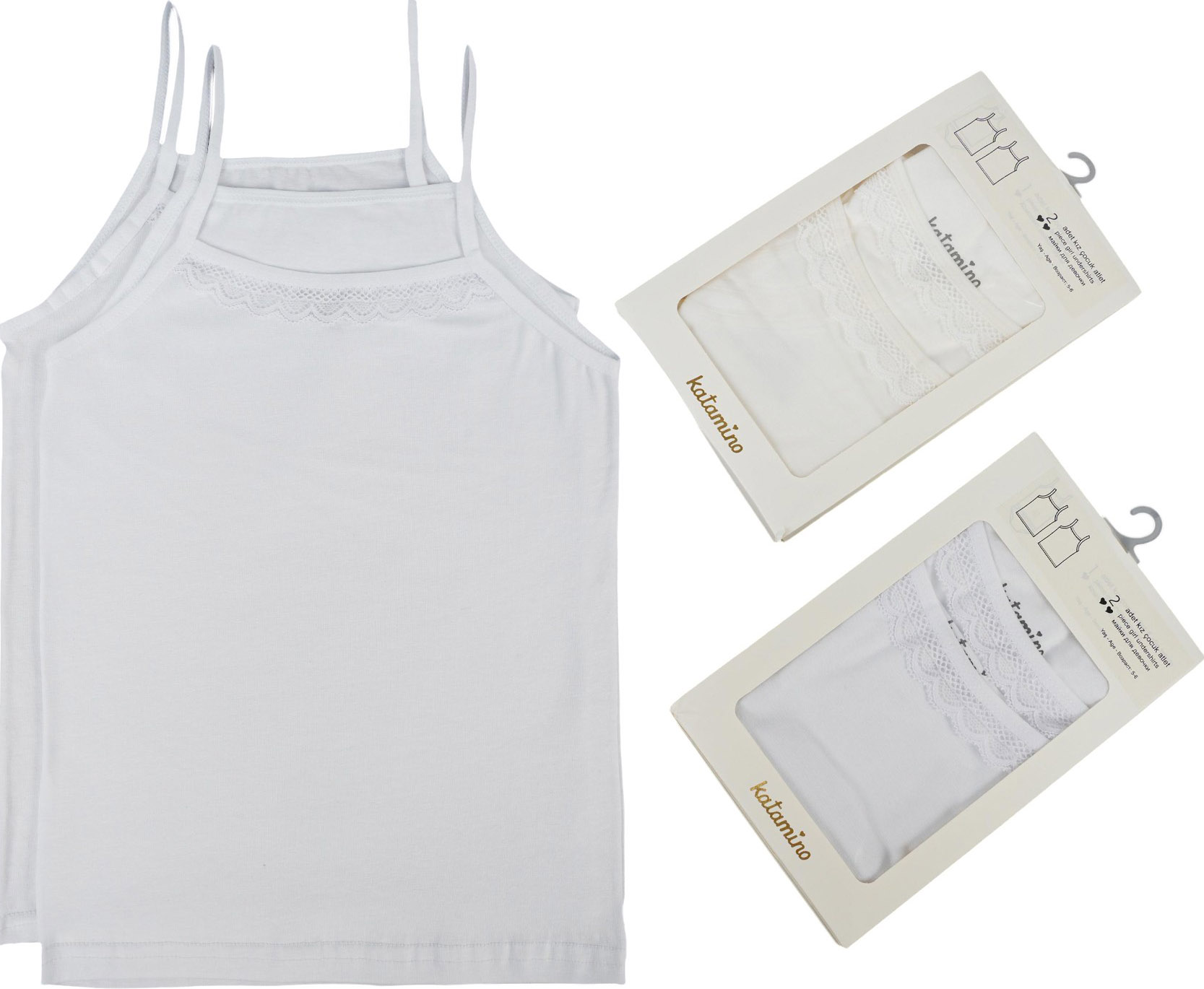 Set tank top 2pcs (pack of 6 sets) Burnie