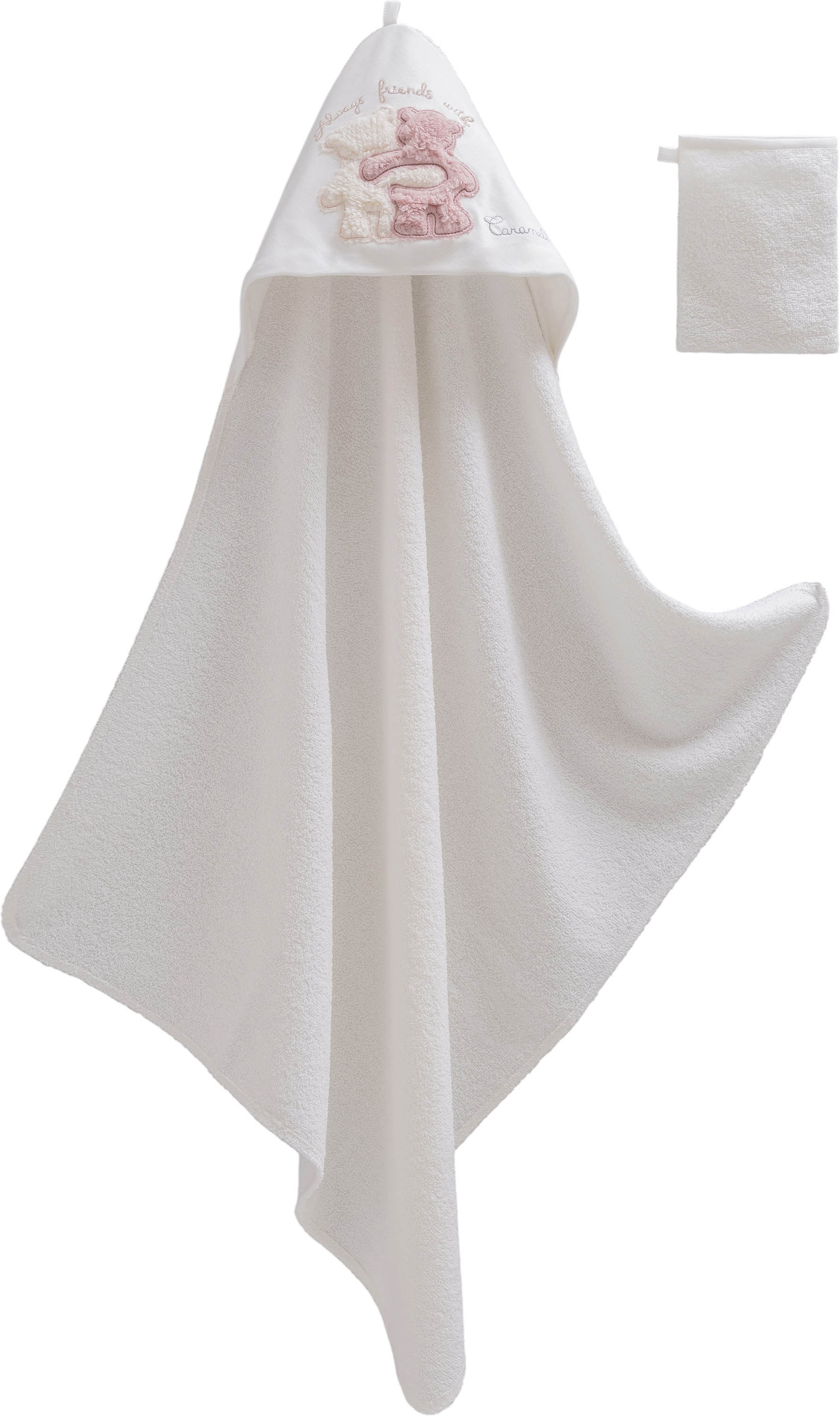 Towel+washcloth, series BASIC