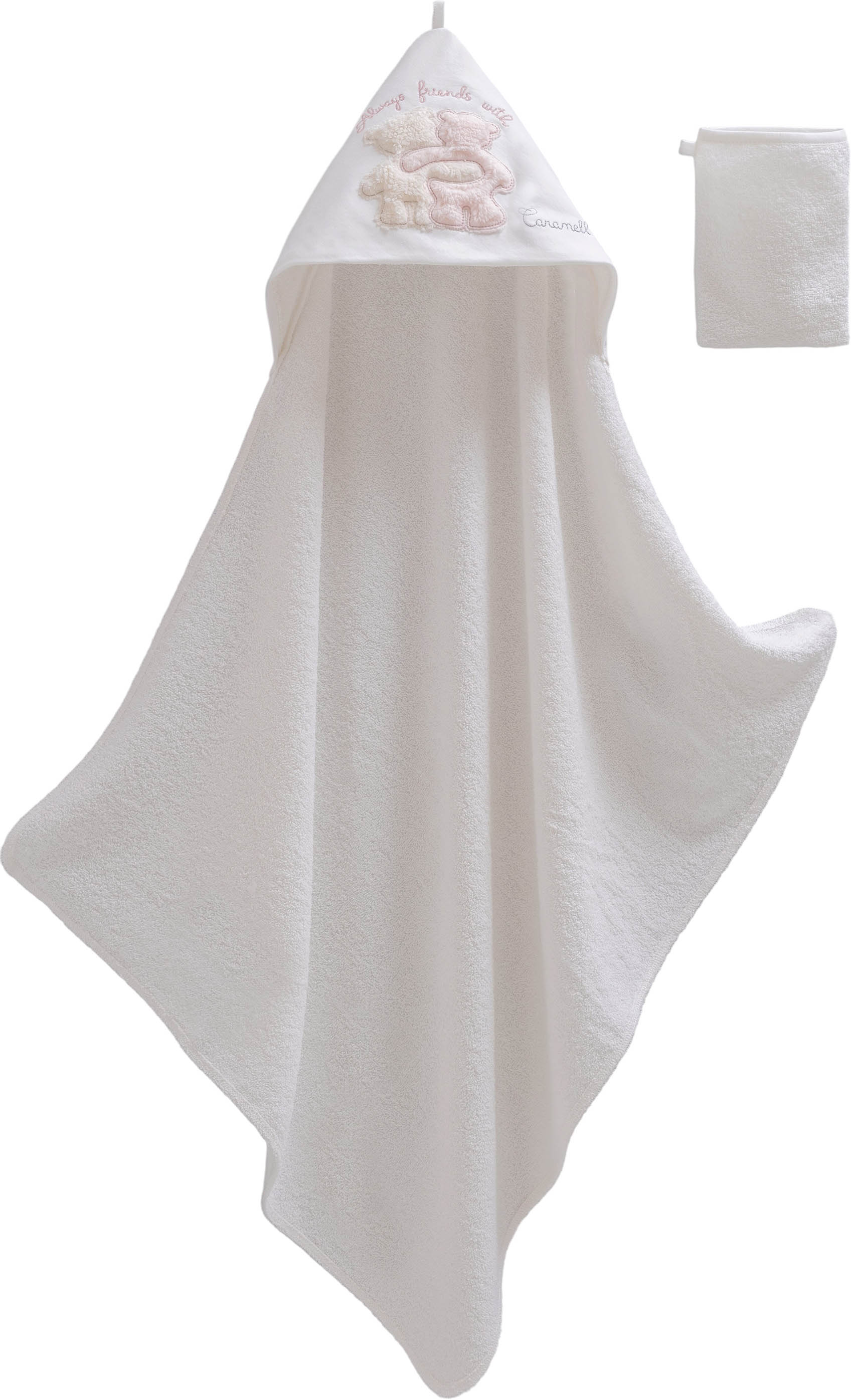 Towel+washcloth, series BASIC
