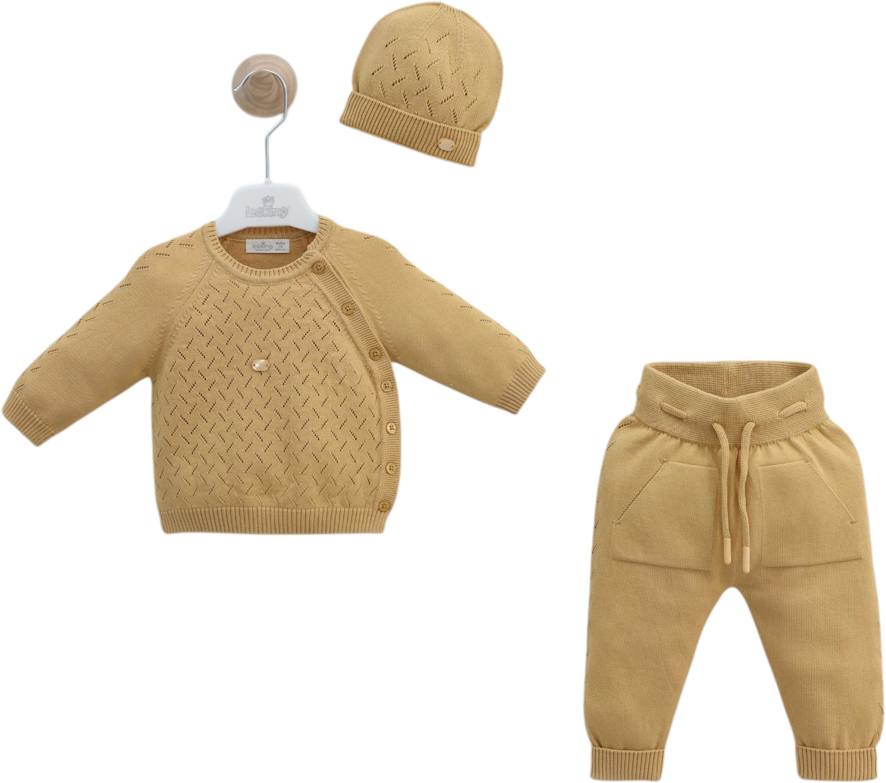 Set sweater+pants+hat