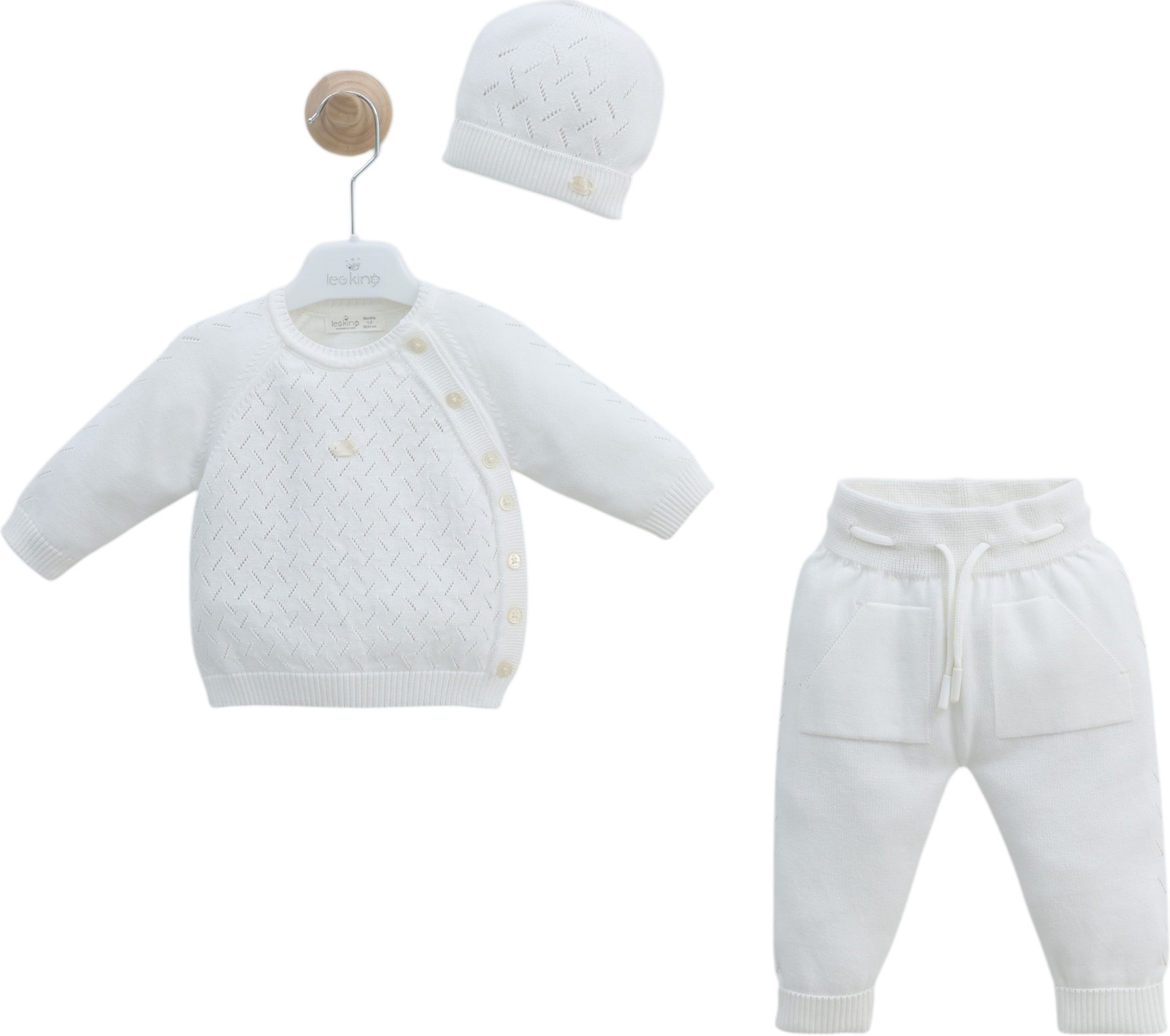 Set sweater+pants+hat