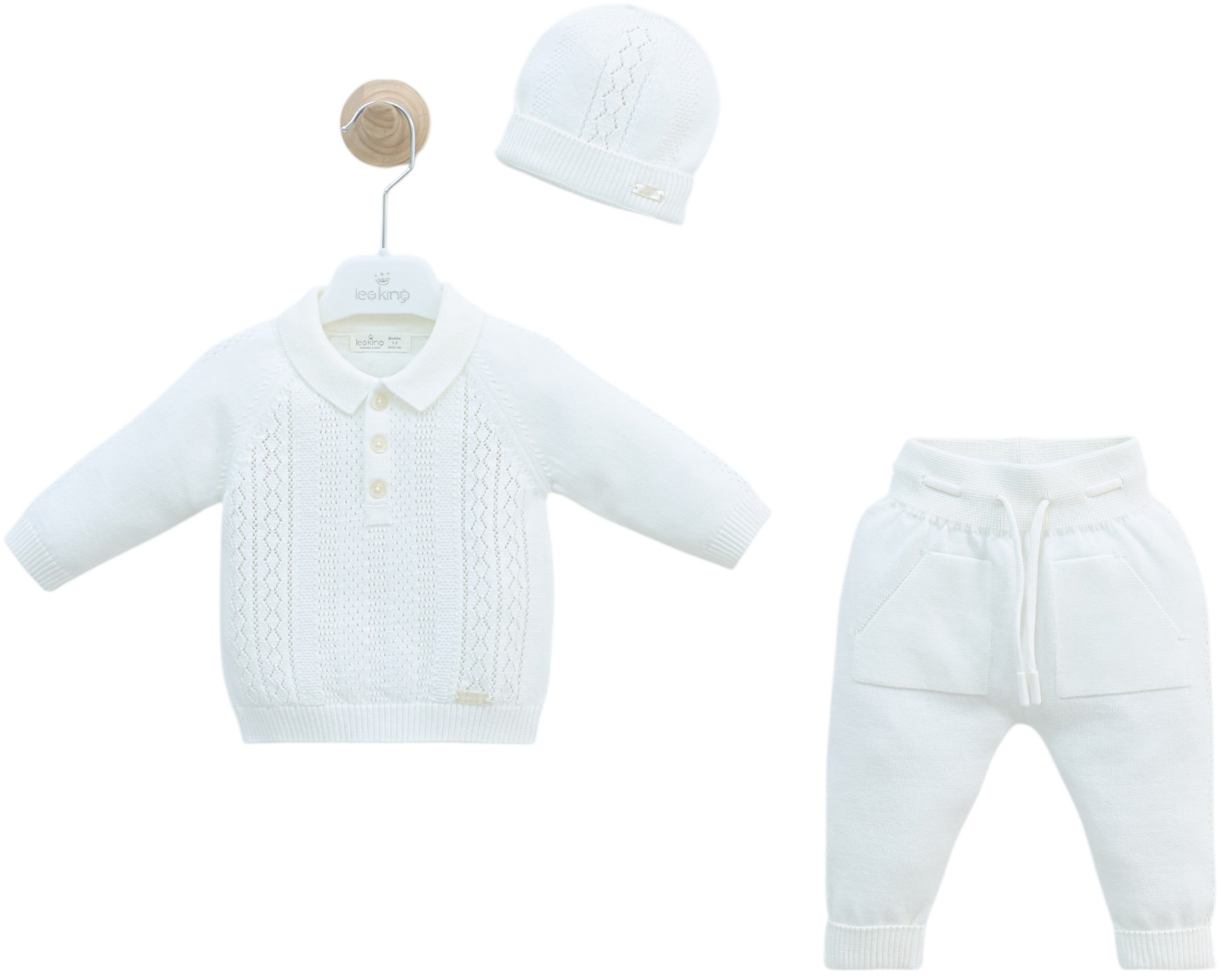 Set sweater+pants+hat