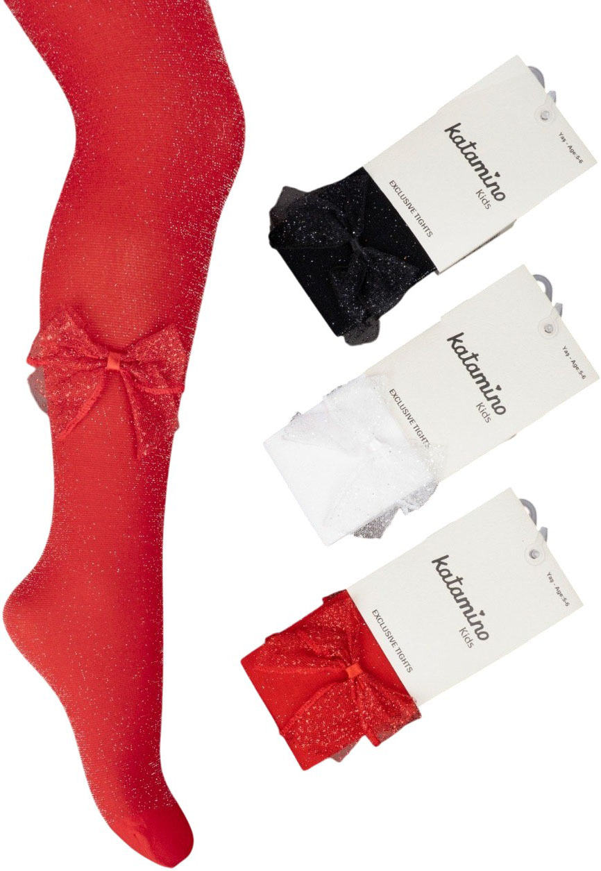 Tights nylon with lurex Minyon