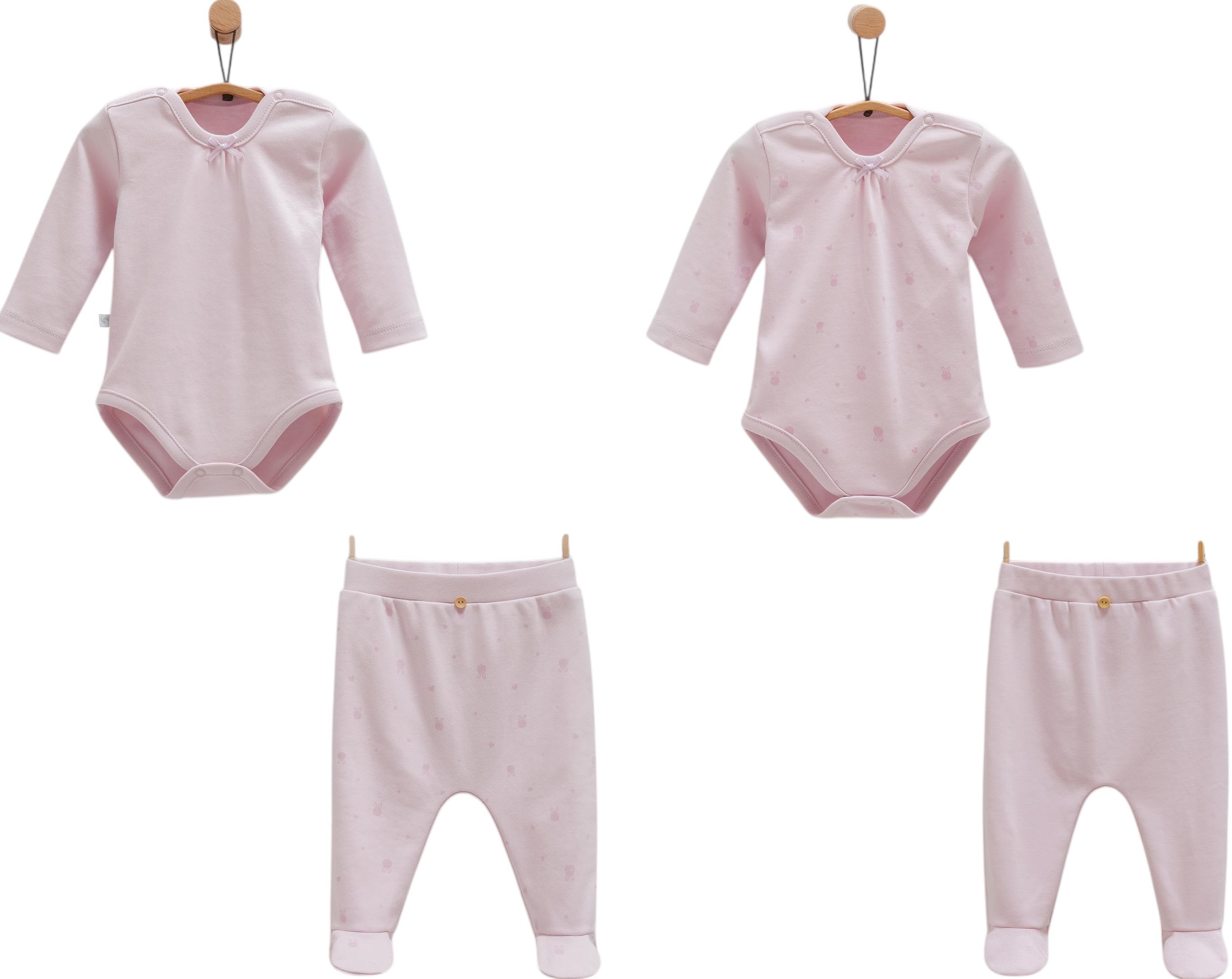 Set body+pants (pack of 2 sets), series CUTE RABBIT