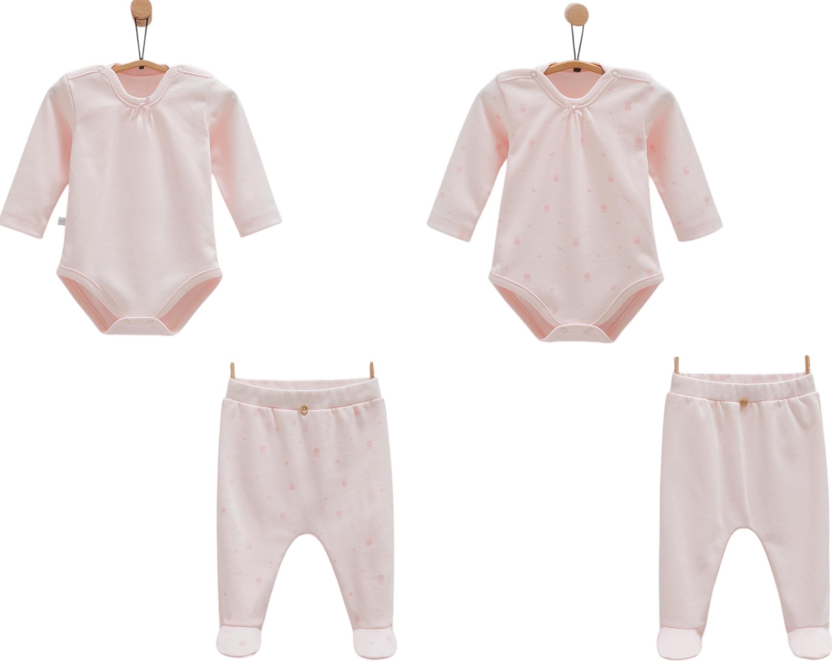 Set body+pants (pack of 2 sets), series CUTE RABBIT