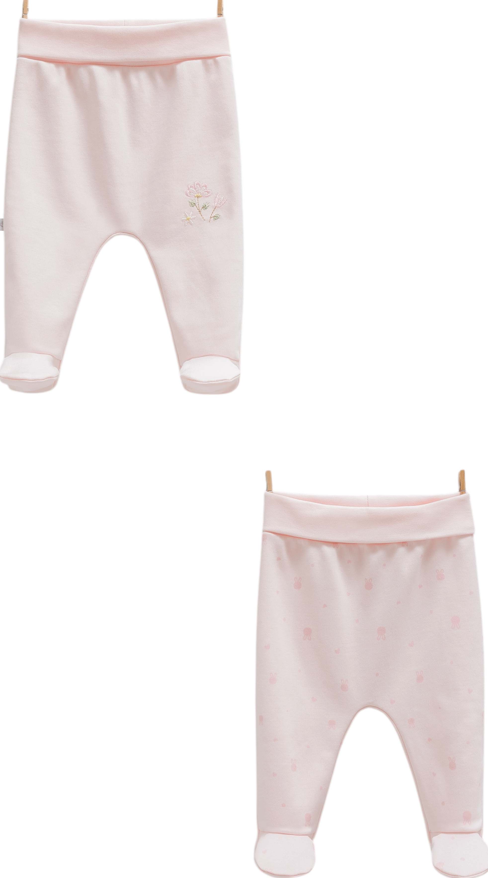 Pants set 2pcs (pack of 4 sets), series CUTE RABBIT