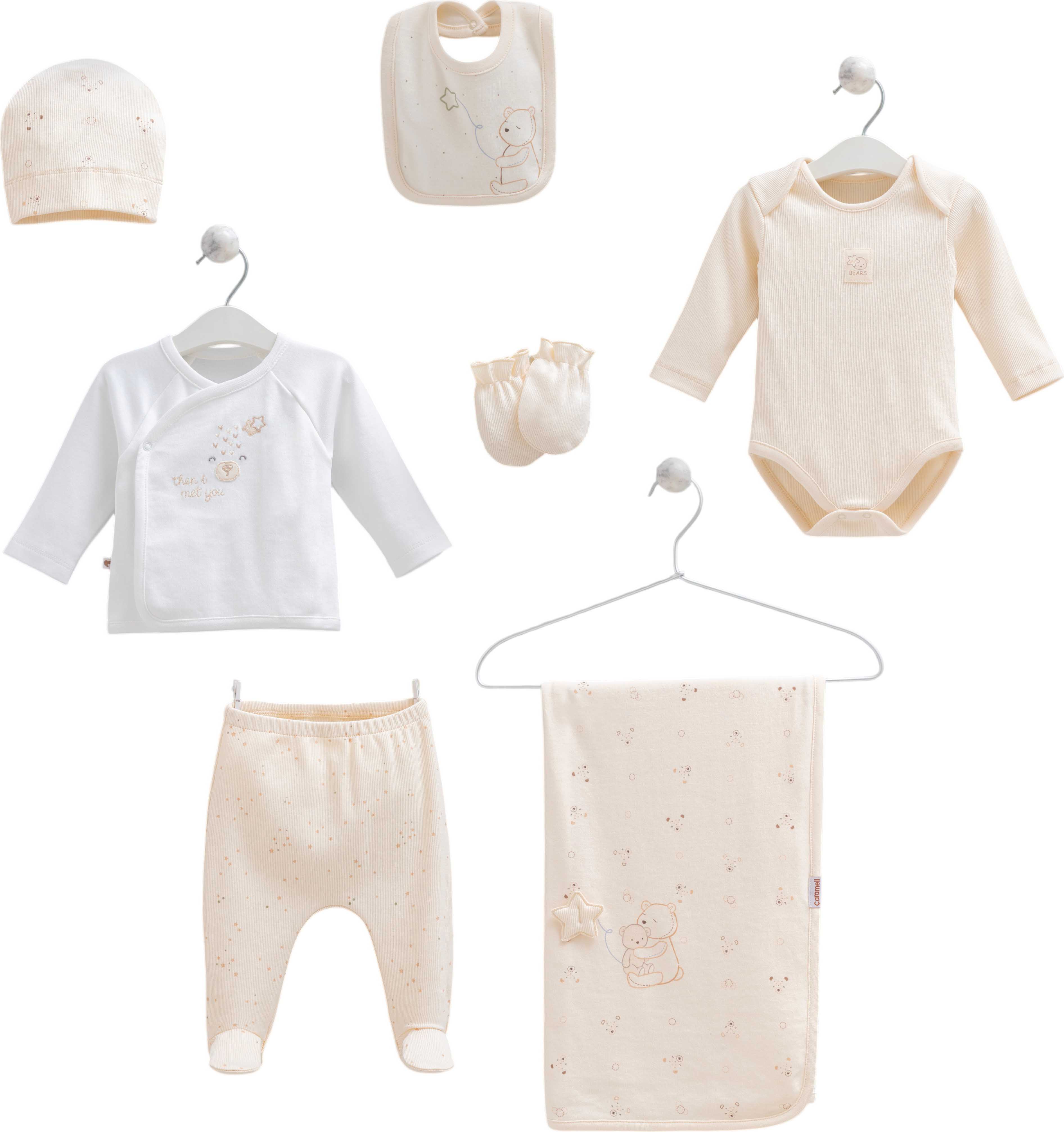 Set 7 items, series TEDDY BEAR