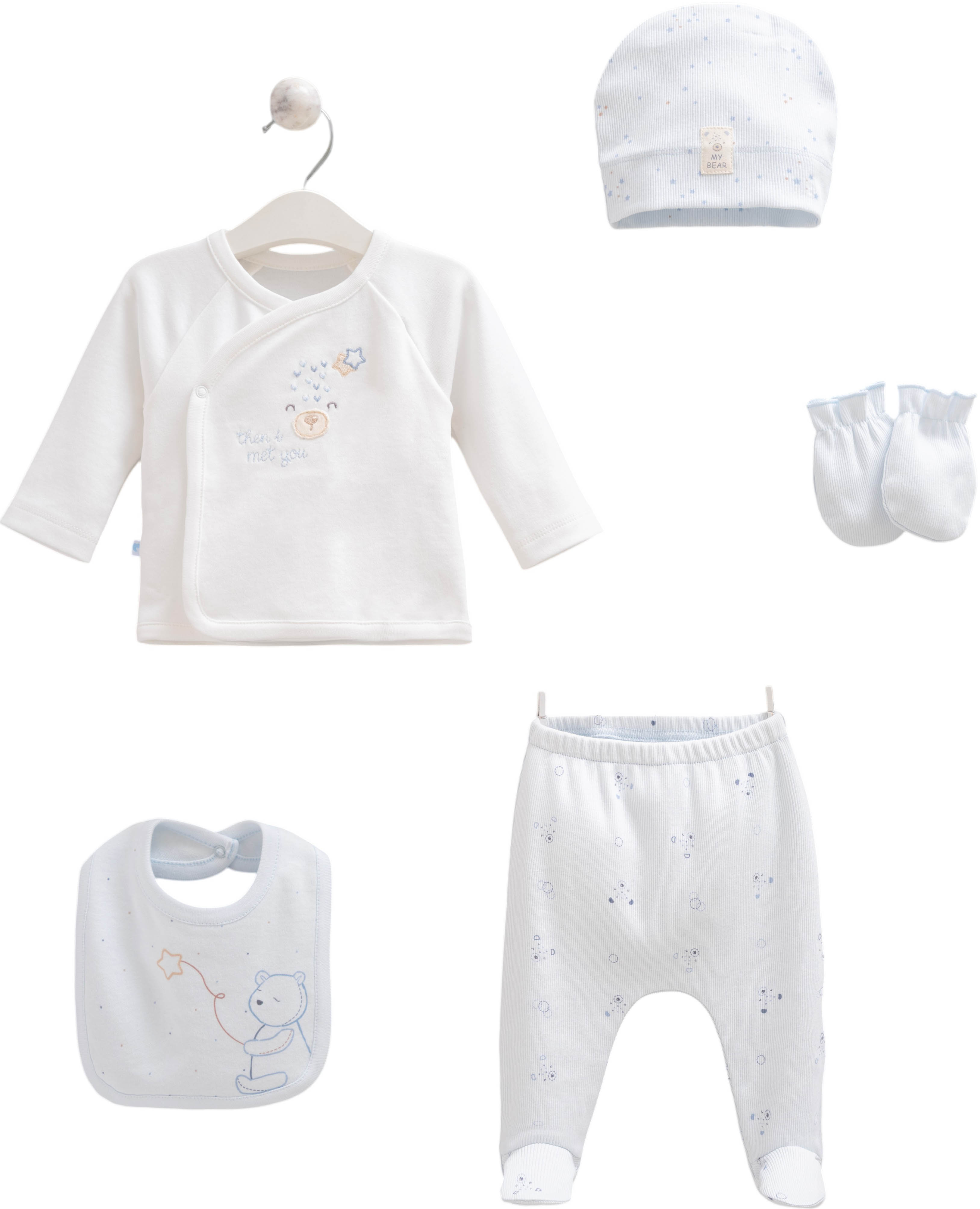 Set 5 items, series TEDDY BEAR