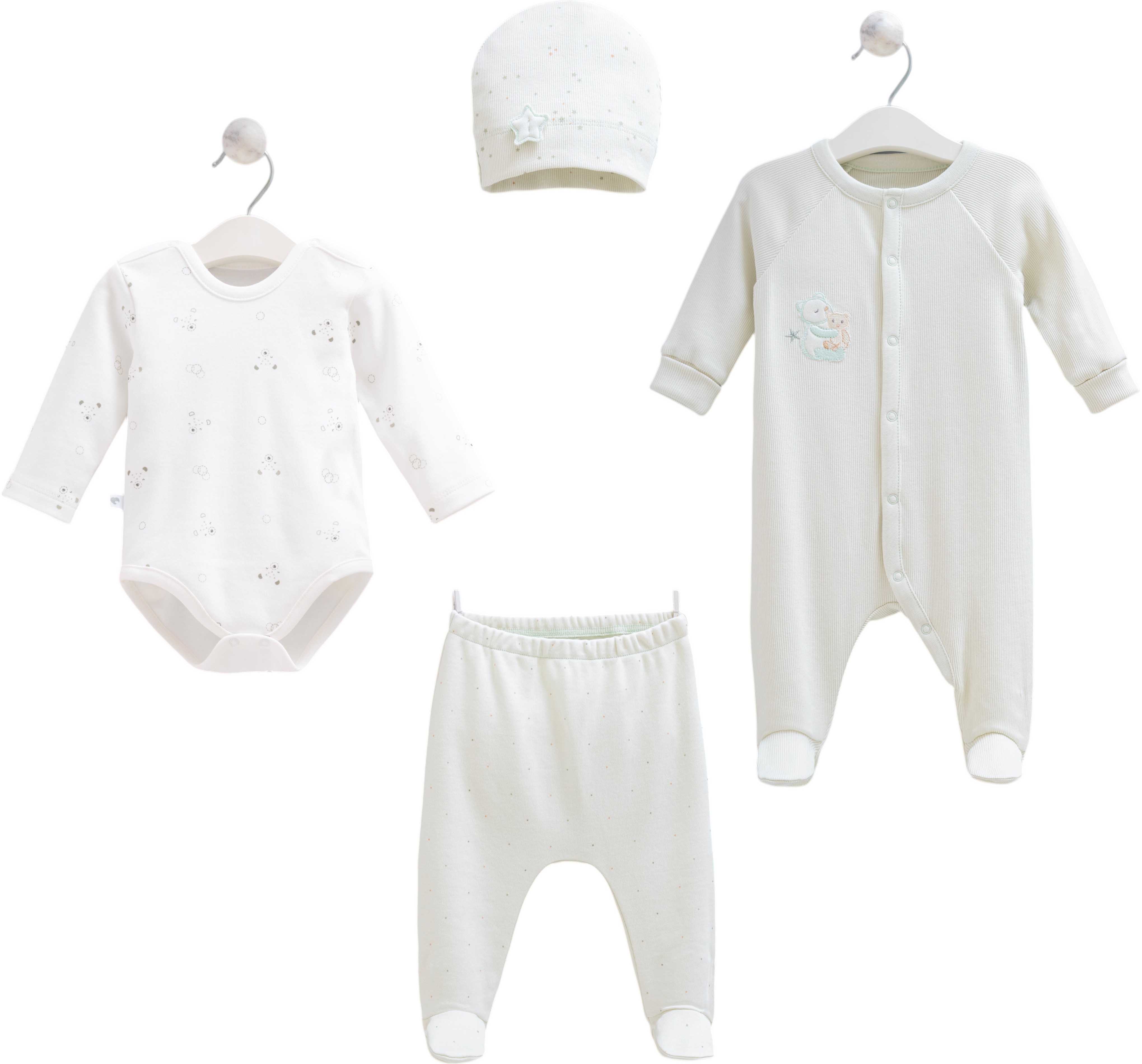 Set 4 items, series TEDDY BEAR