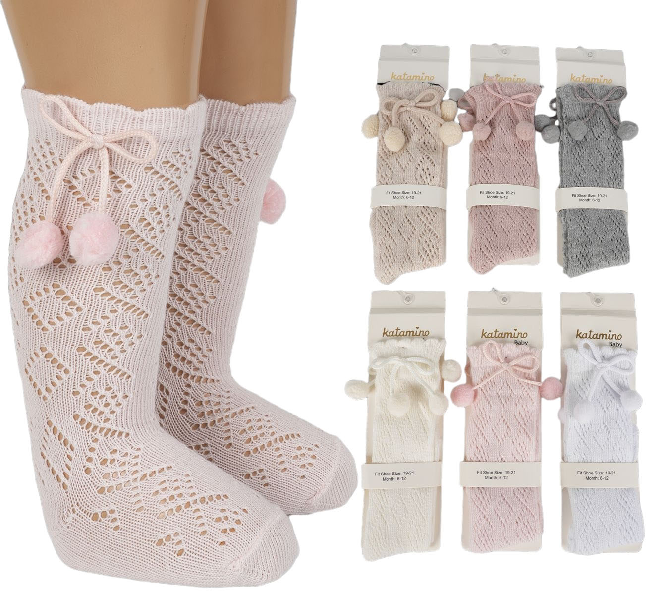 Knee high socks cotton Zense Knee high socks cotton Zense