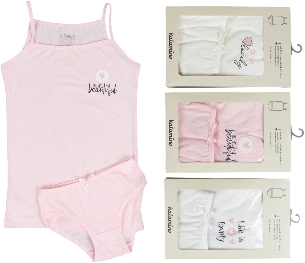 Set tank top+panties Forever