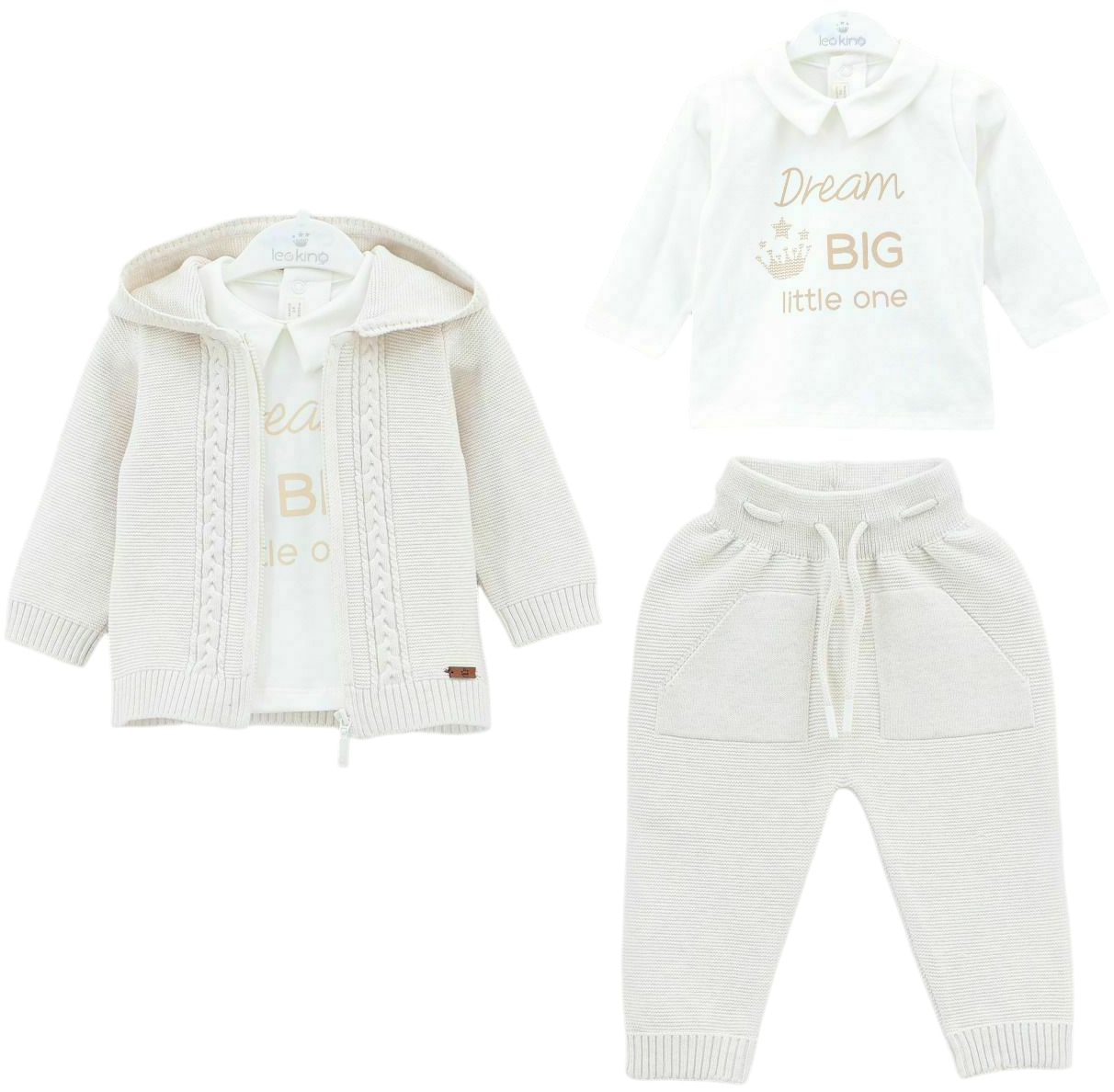 Set sweater+sweater+pants