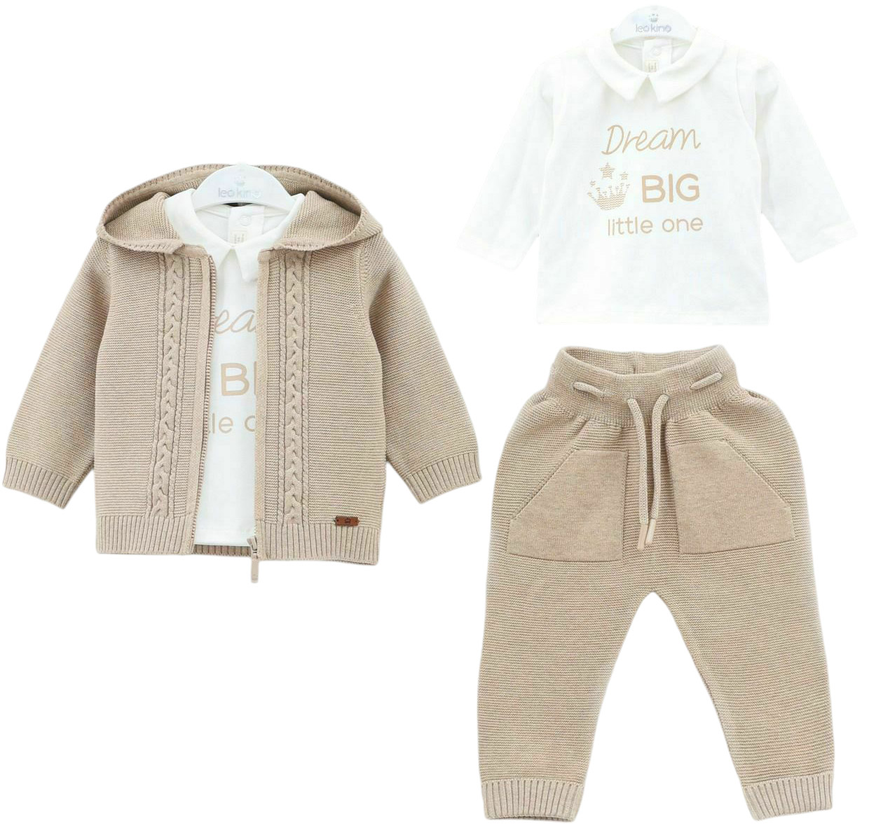 Set sweater+sweater+pants