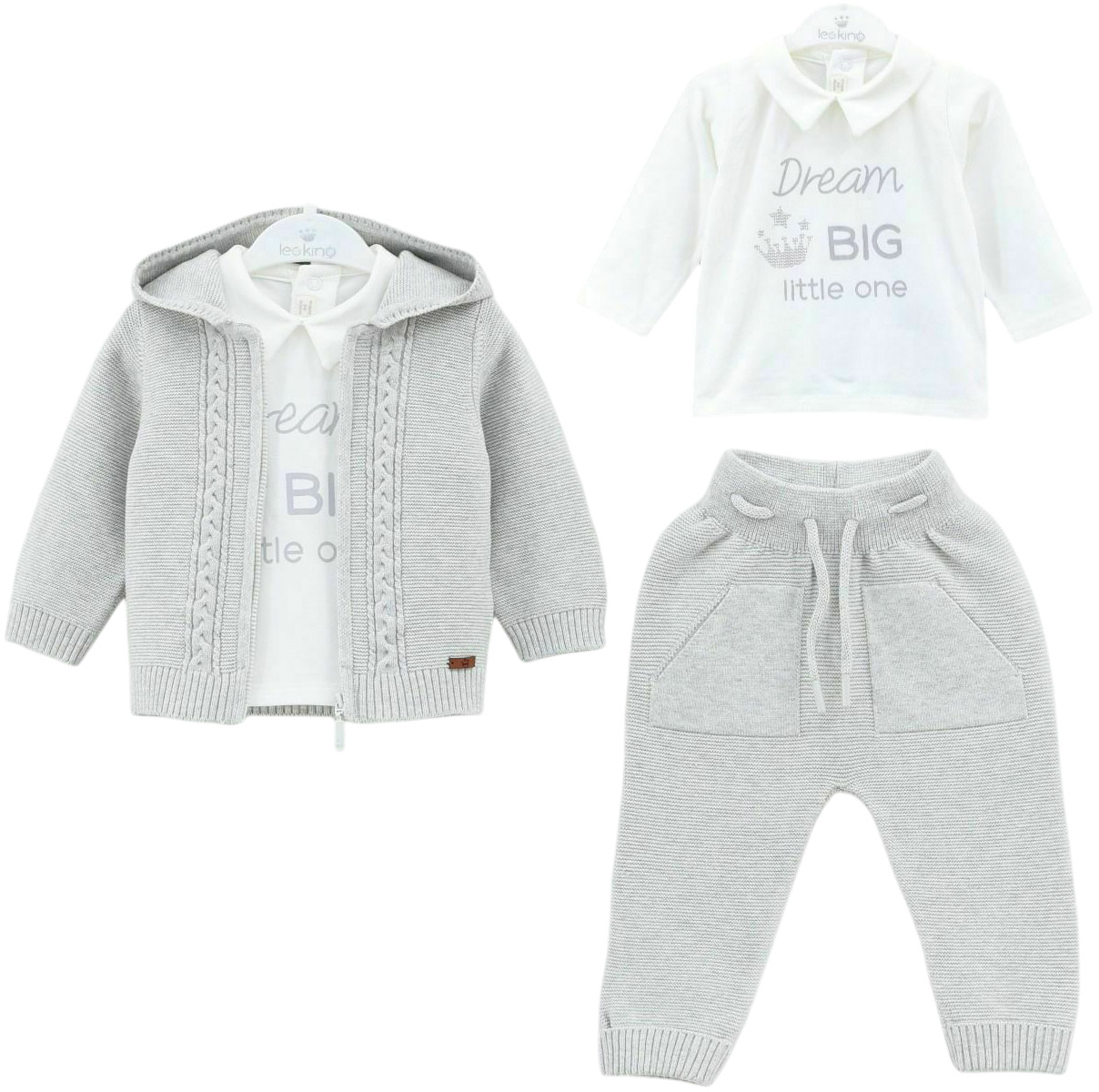Set sweater+sweater+pants