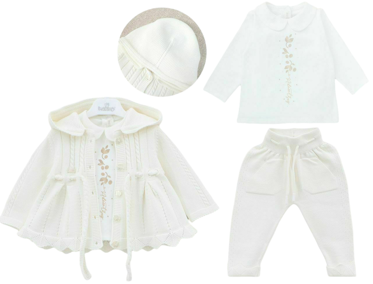 Set sweater+sweater+pants