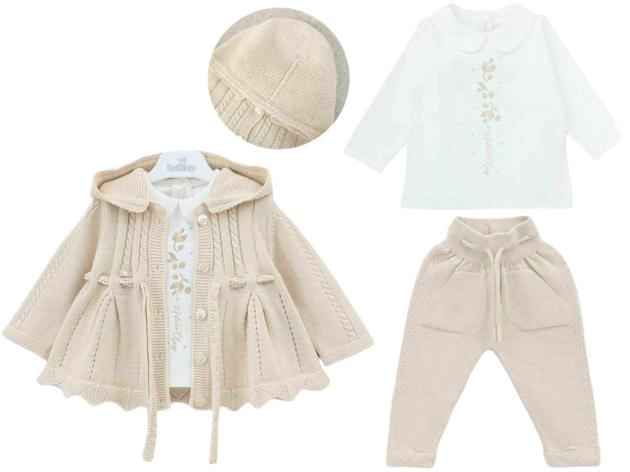 Set sweater+sweater+pants