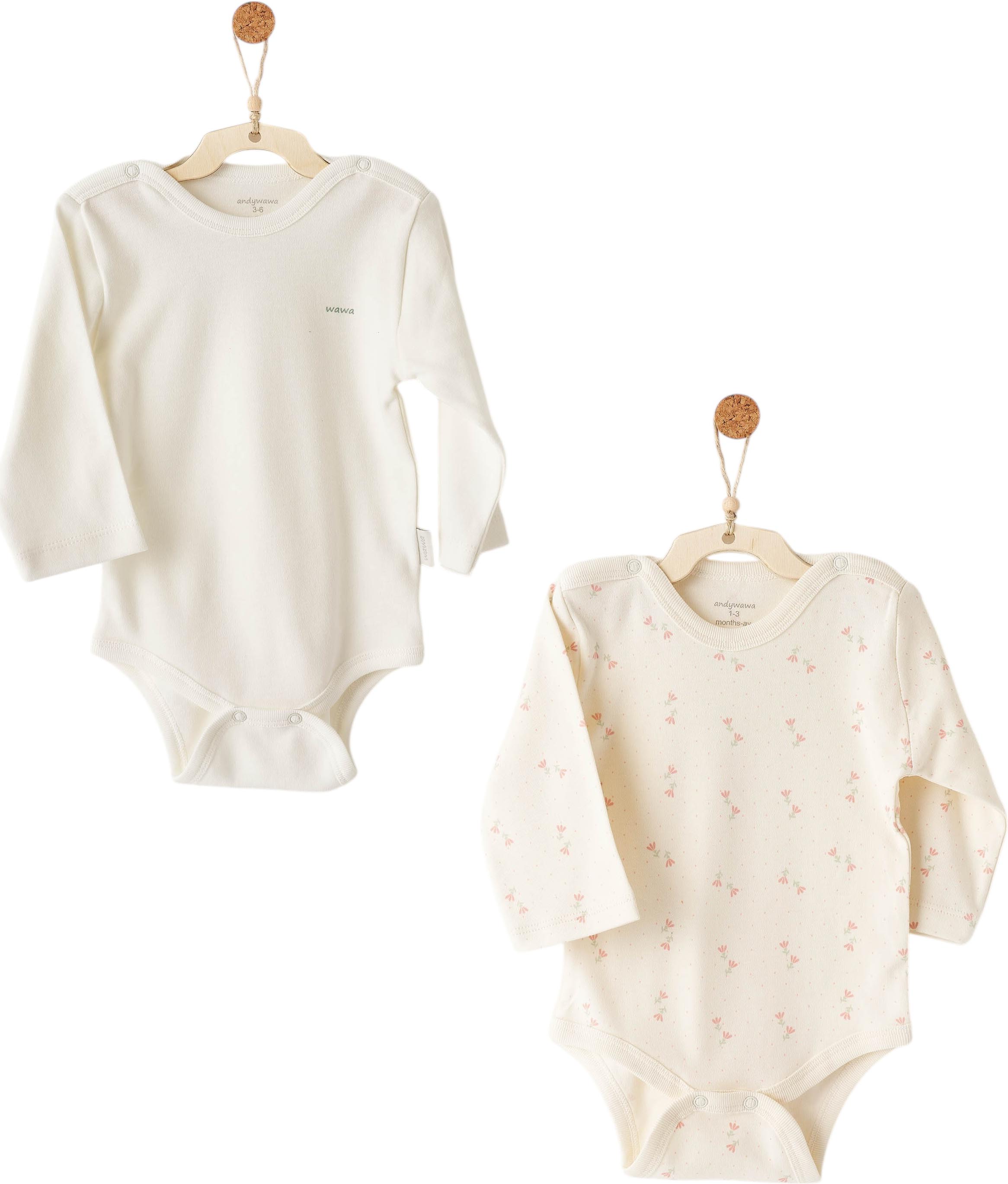 Body set 2pcs (pack of 6 sets), series MON PETIT AMOUR