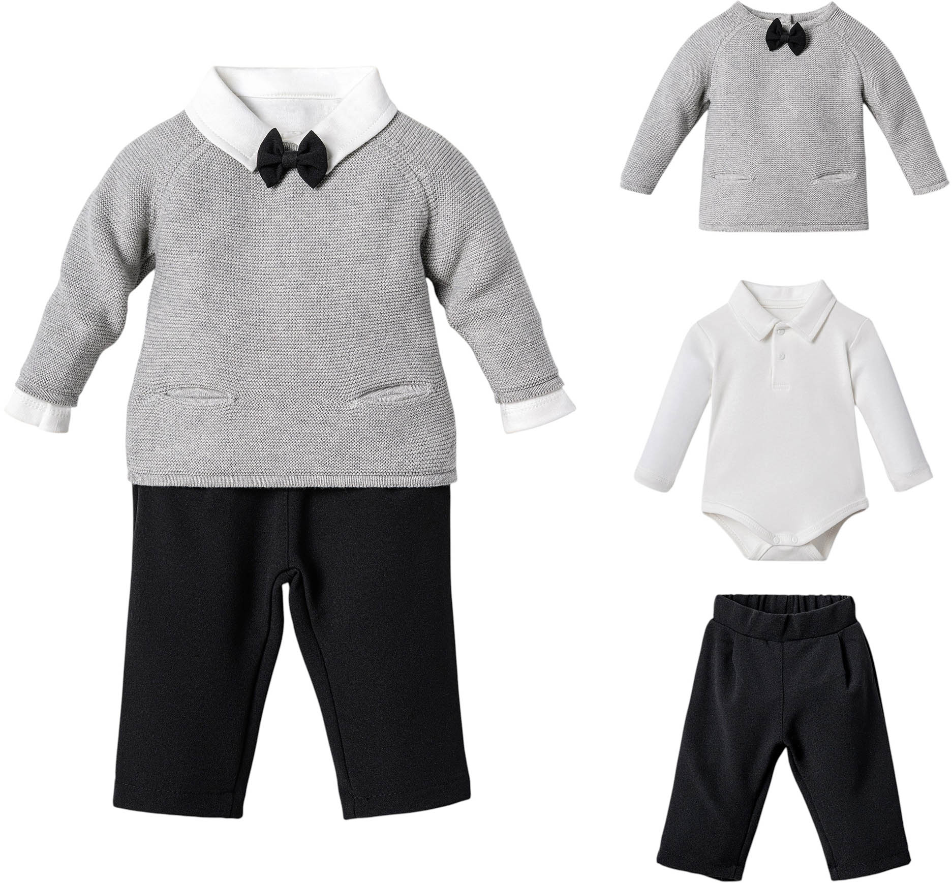Set sweater+body+pants