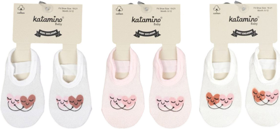 Socks no-show cotton Miledi