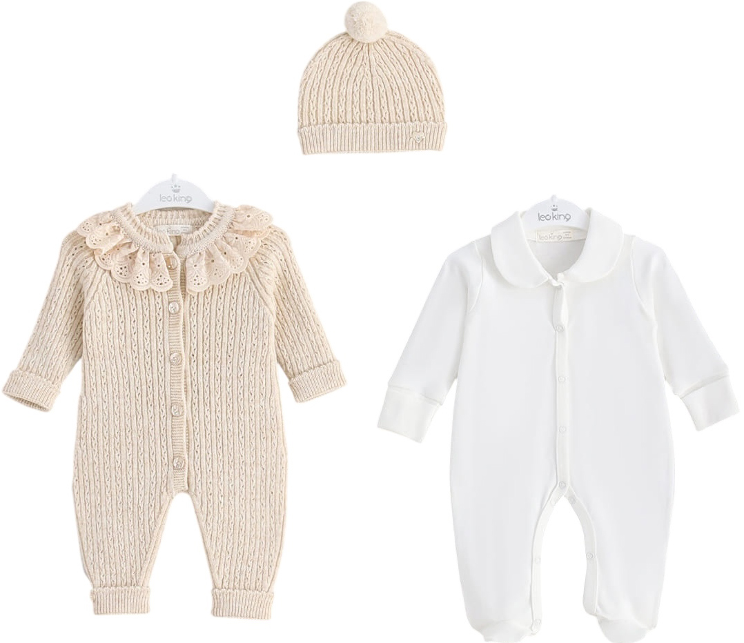 Set overalls+overalls+hat
