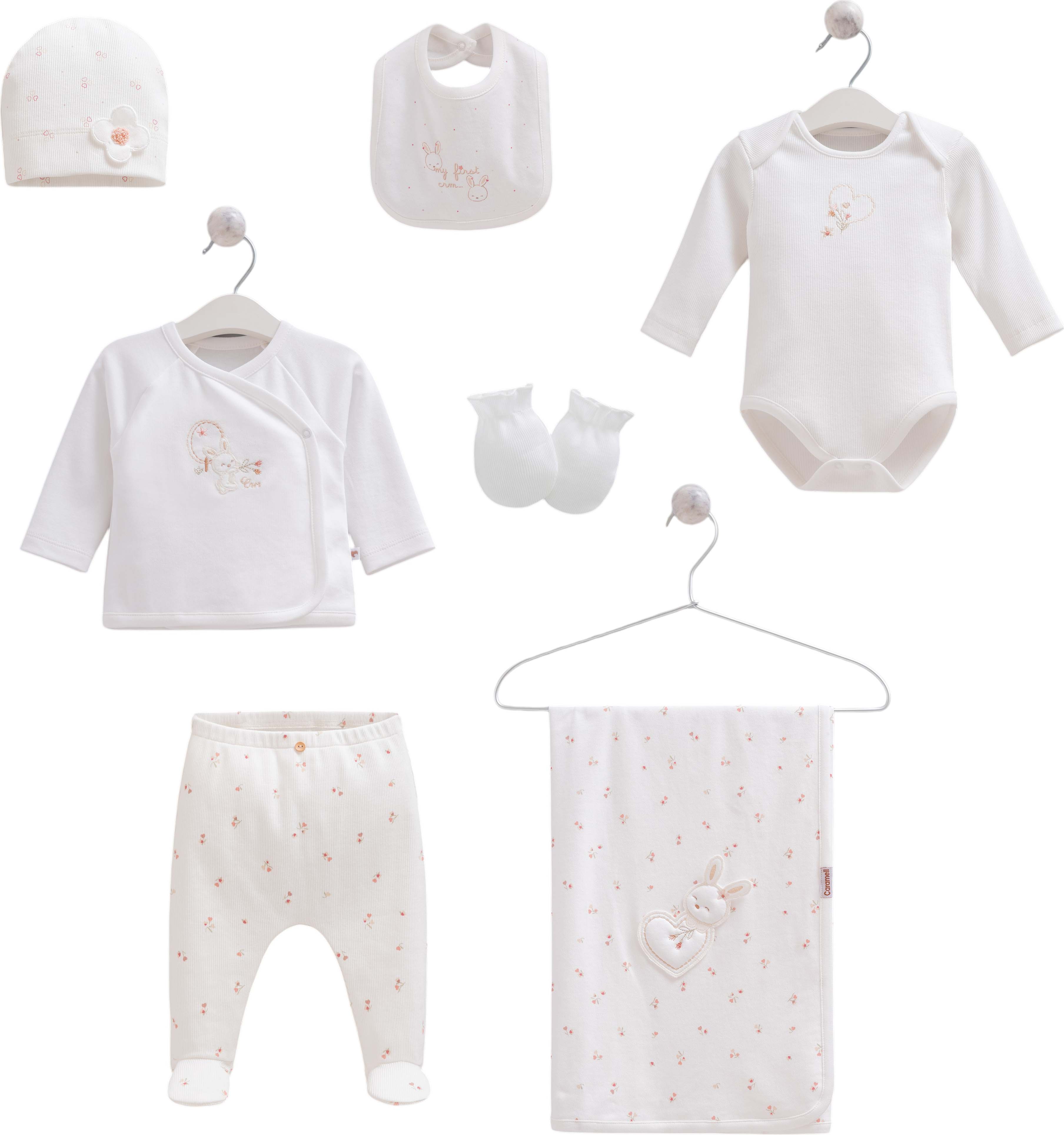 Set 7 items, series LOVE BUNNY