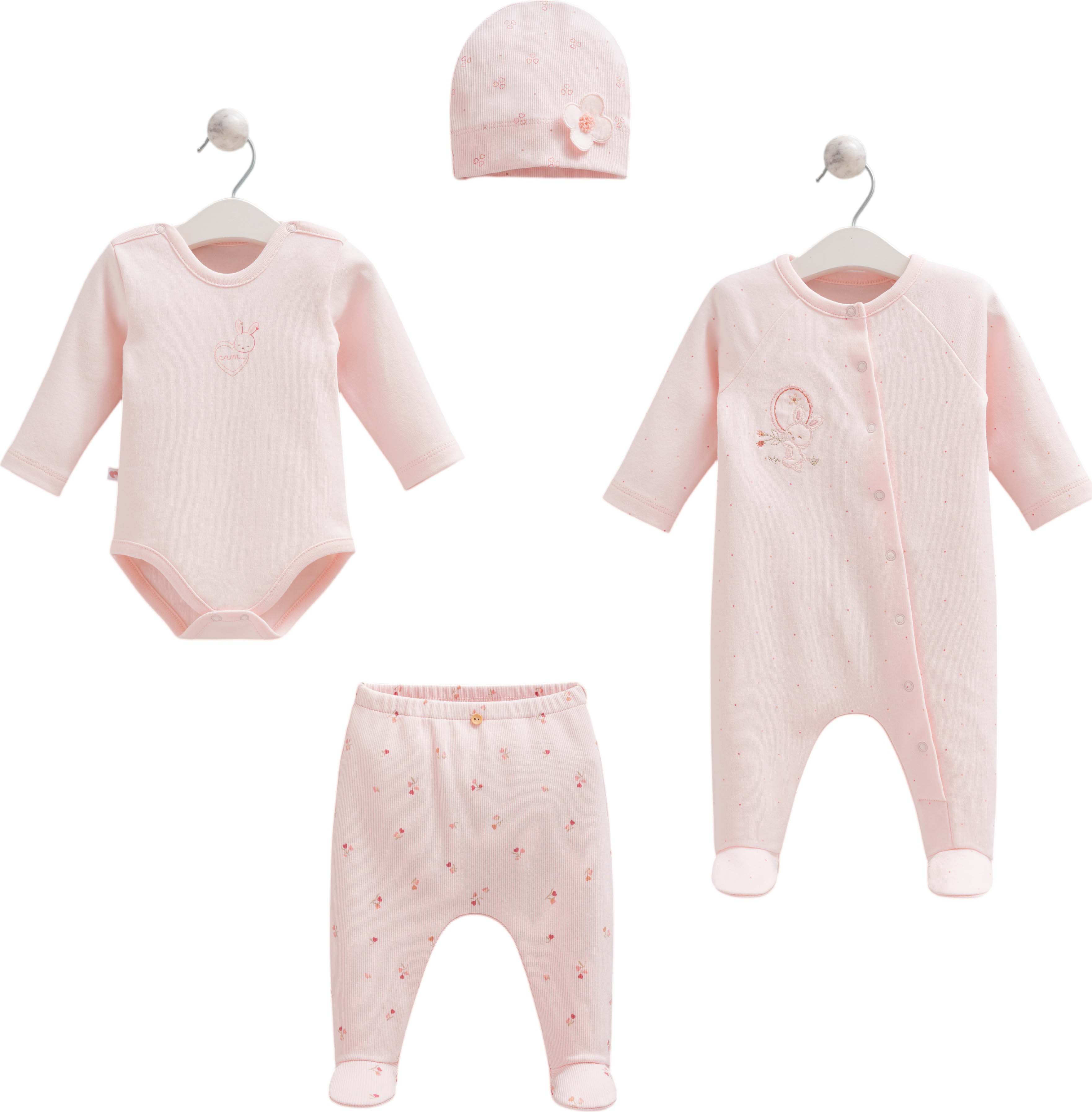 Set 4 items, series LOVE BUNNY